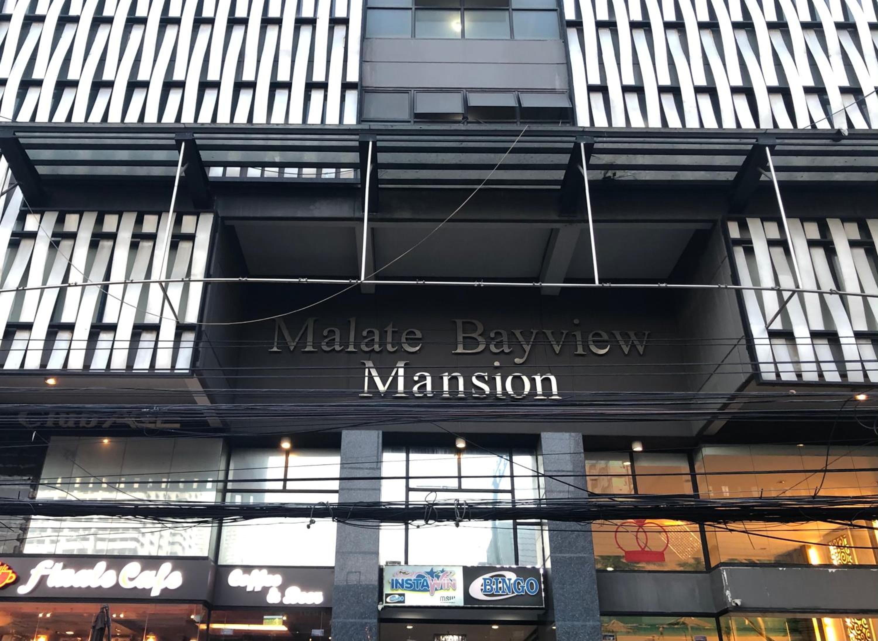 Malate Bayview Mansion city view, Manila