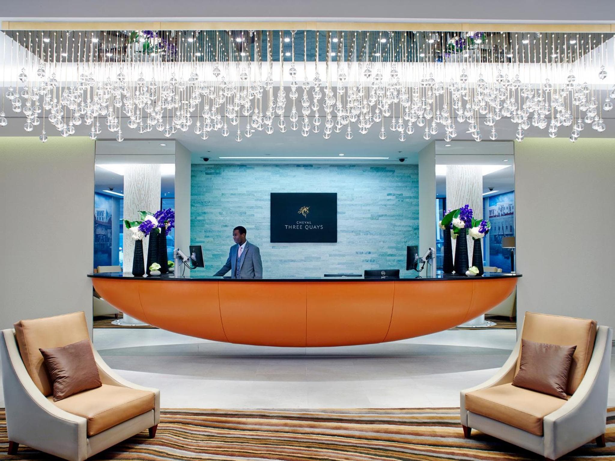 Recepcion & lobby at Cheval Three Quays at The Tower of London
