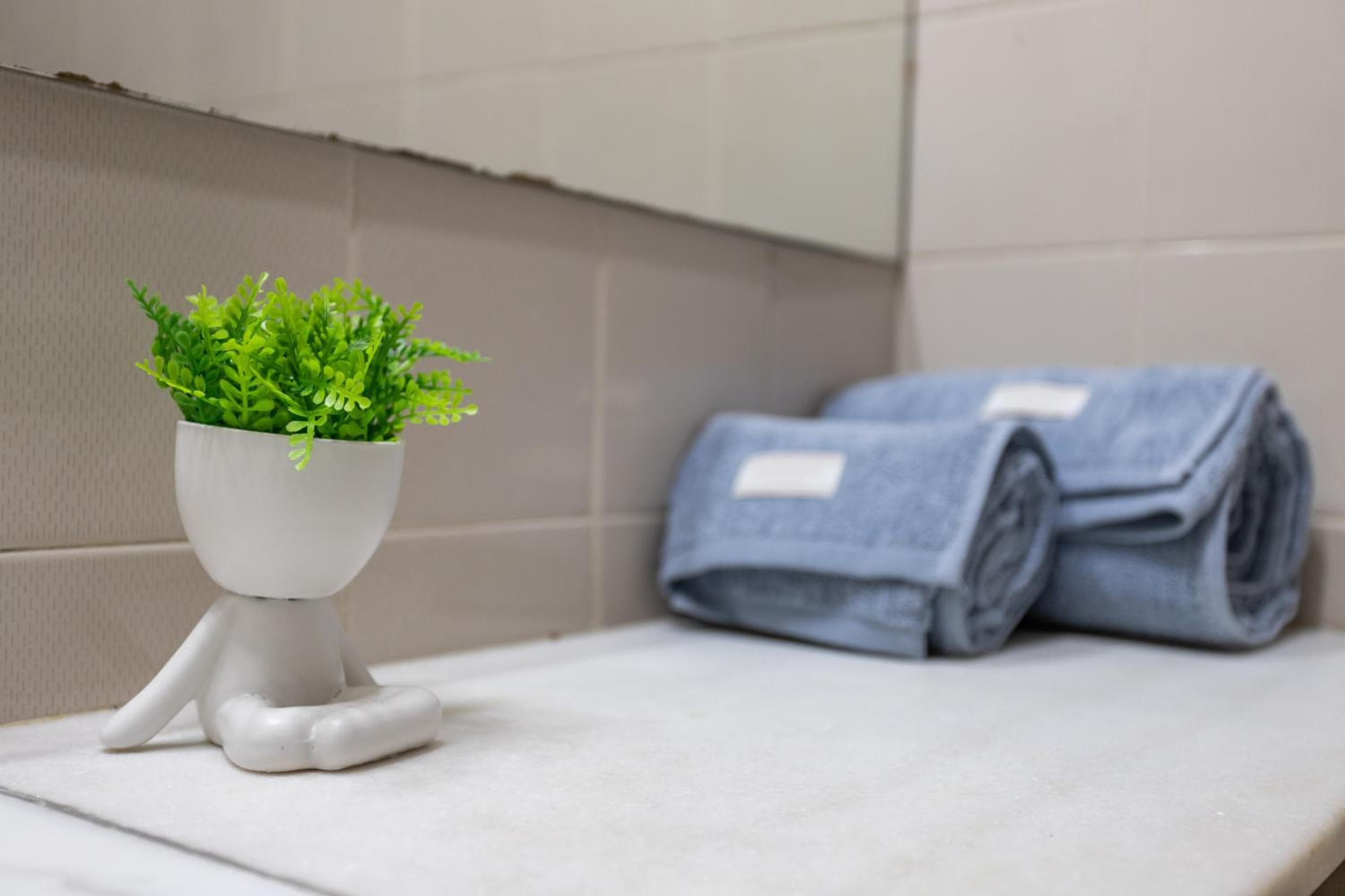 Bathroom at Residence Real Copacabana