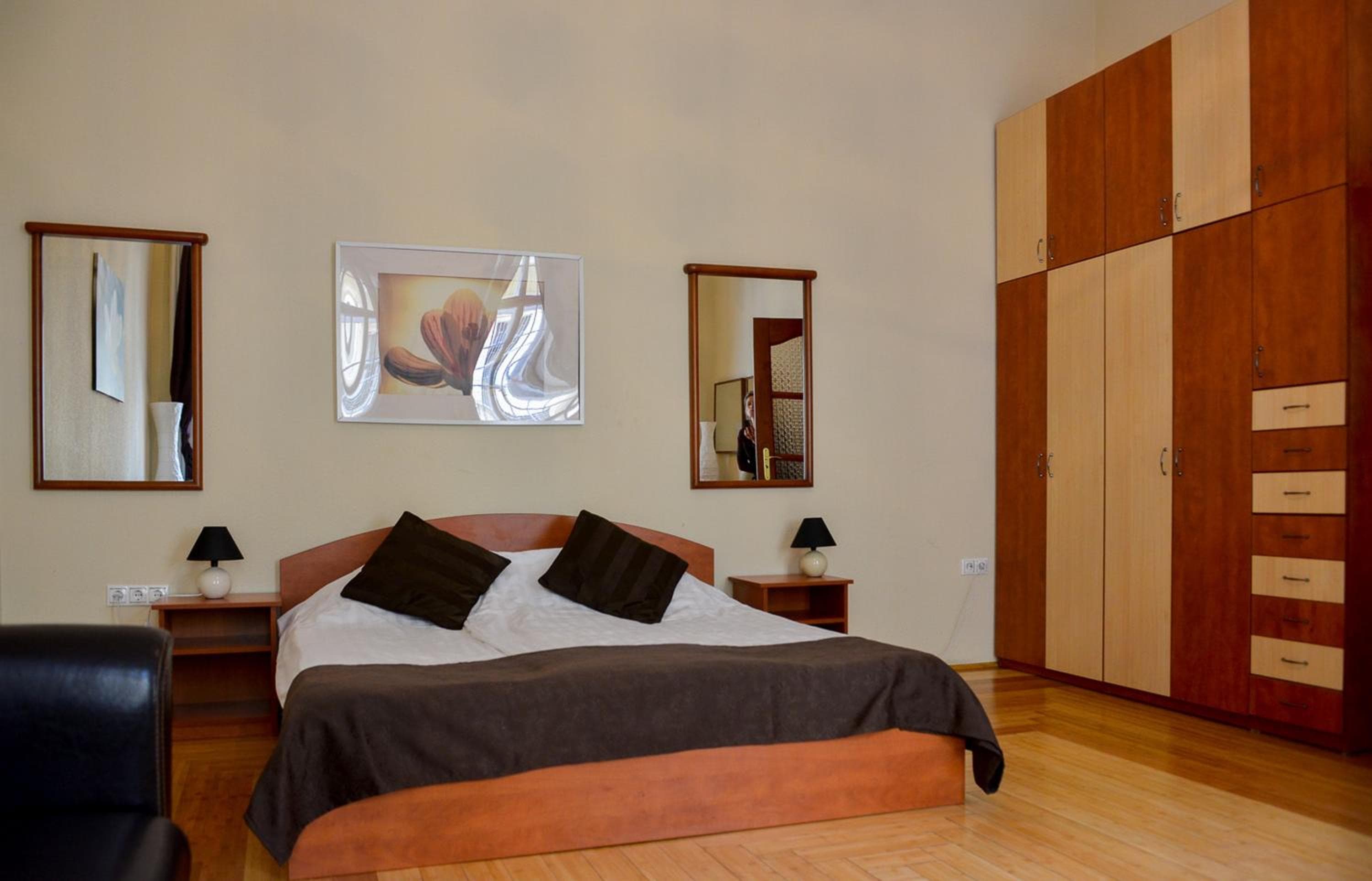 Bedroom at Karma Boutique Apartments
