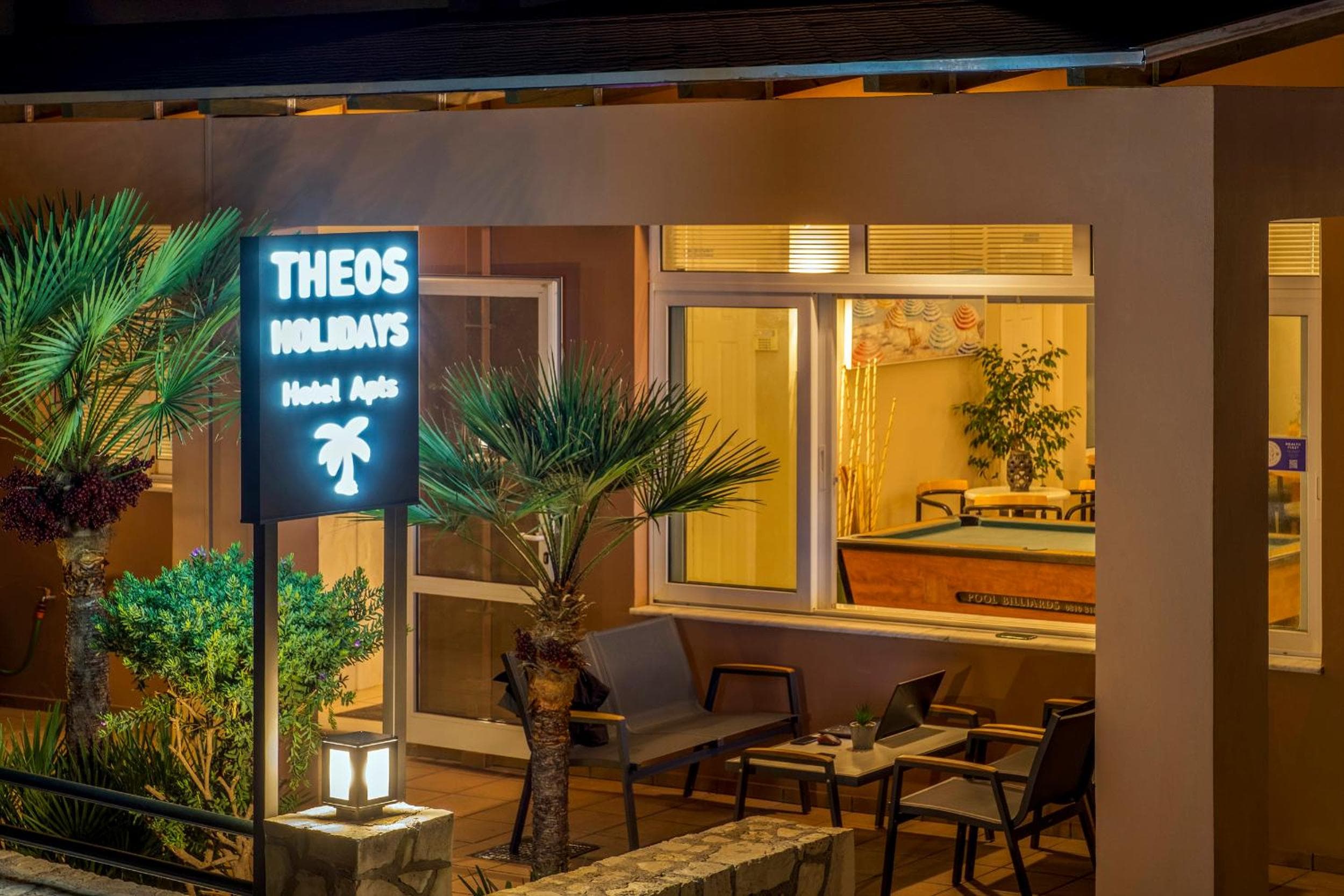 Theos Holidays Apartments, Kato Daratso, photo 2