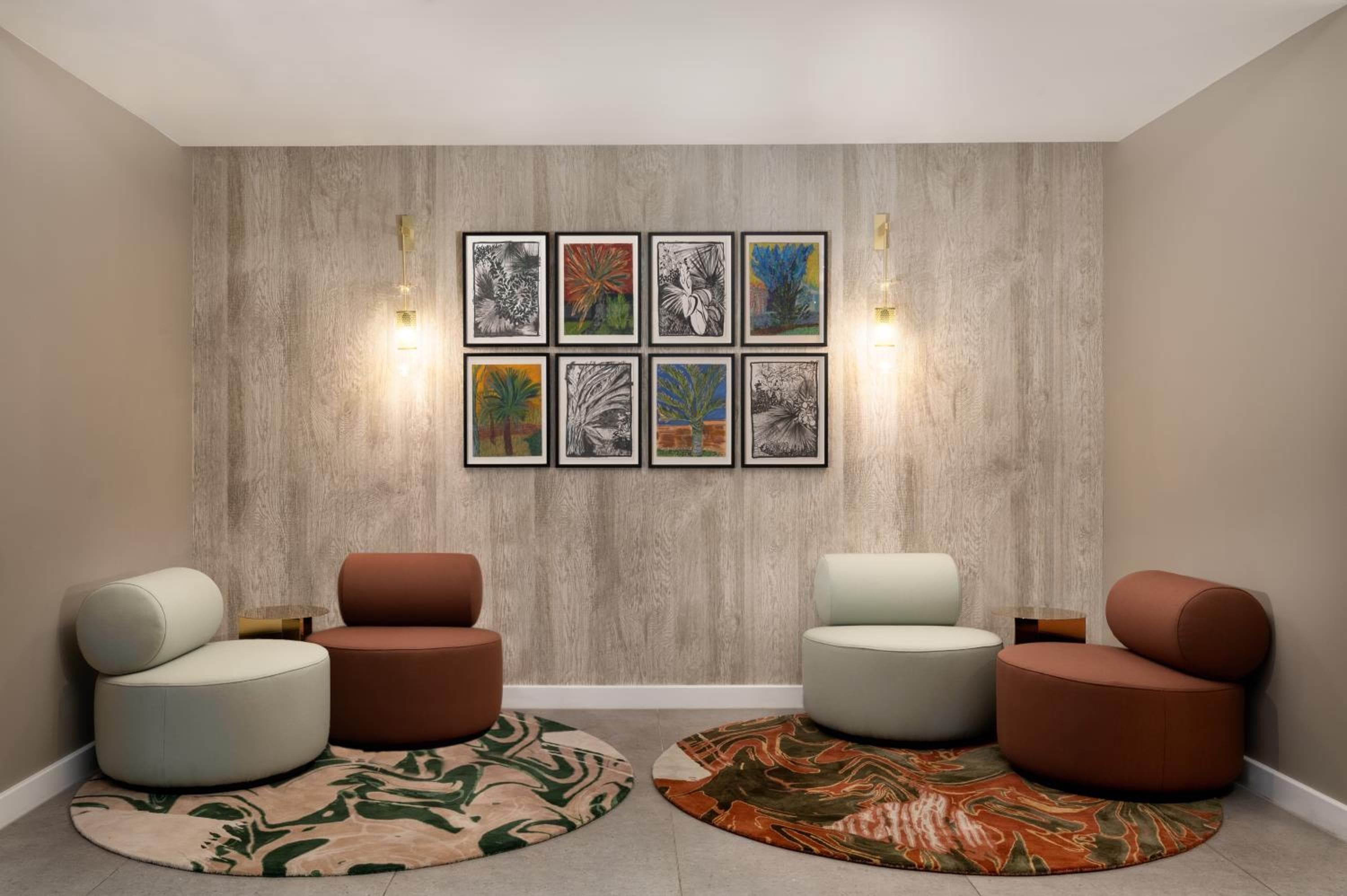 Living room at The Lincoln Suites
