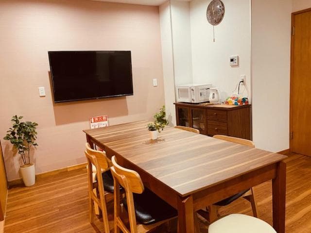 Kitchen at Ostay Numabukuro Hotel Apartment