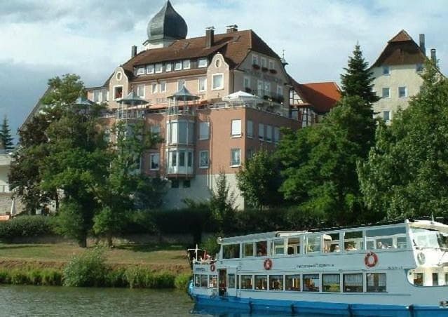 Apartments mit Klimaanlage am Neckarufer, Schöne Aussicht, Bad Friedrichshall