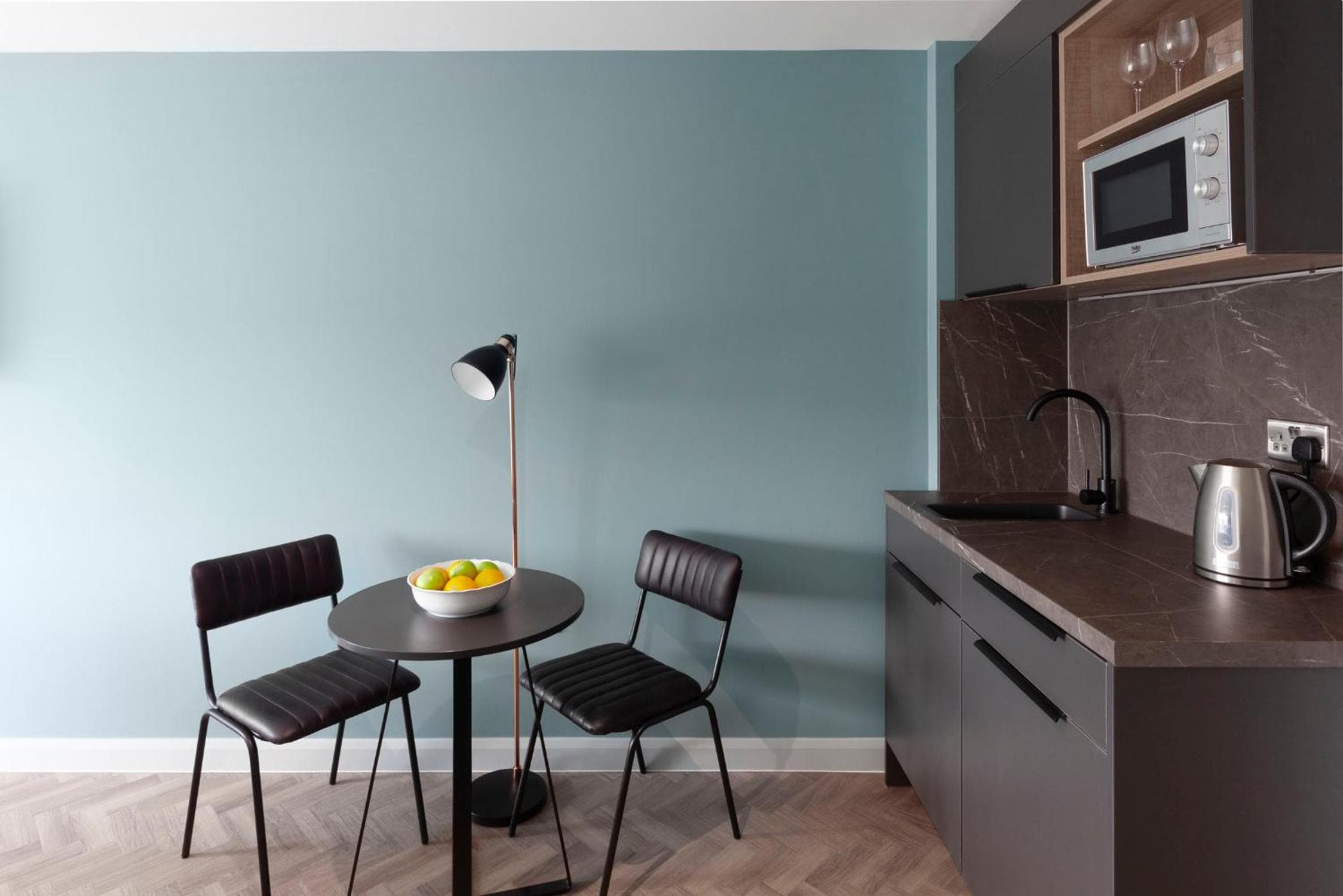 Kitchen at Aptel East