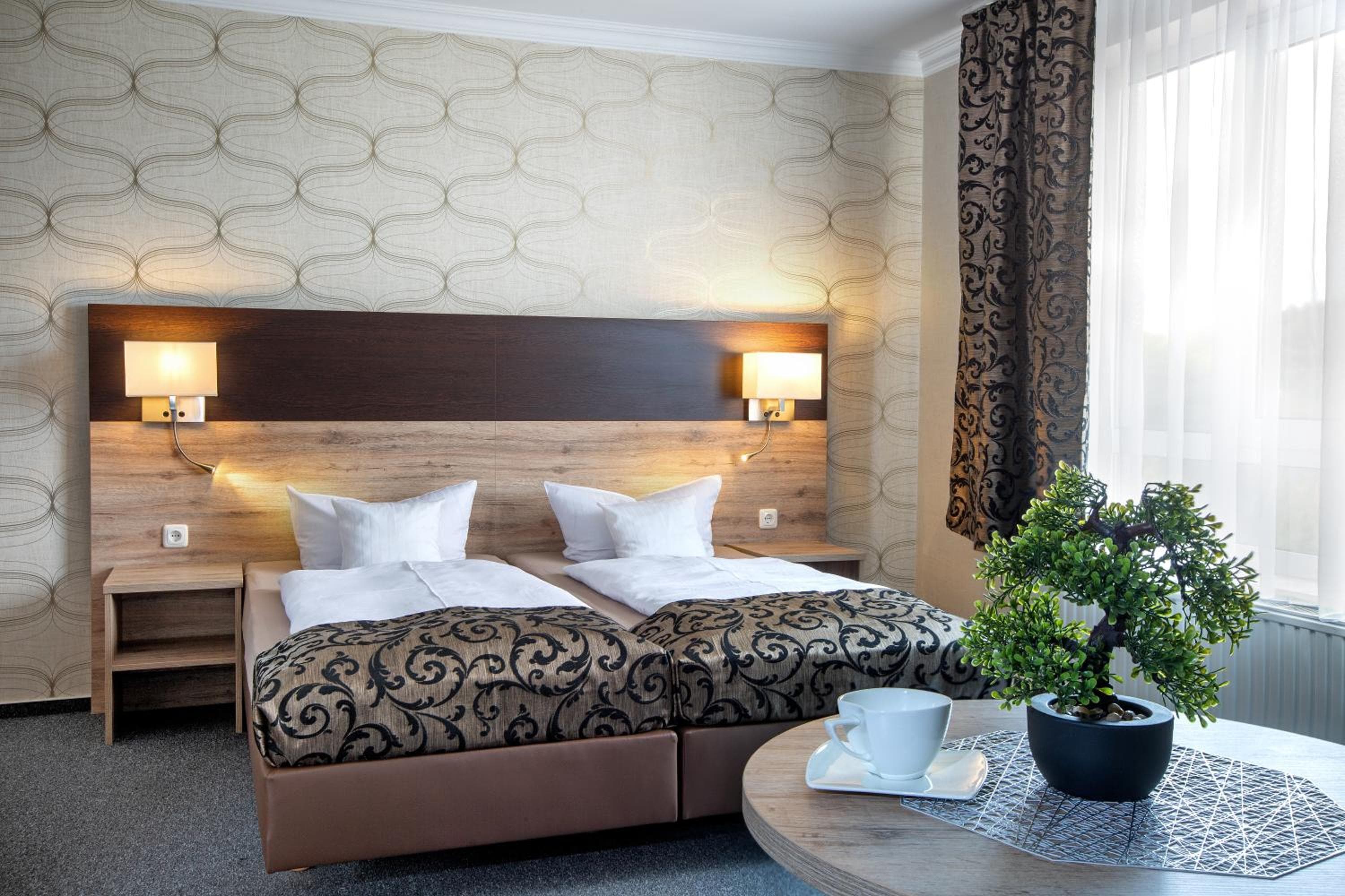 Bedroom at Appart Hotel Roßdorf