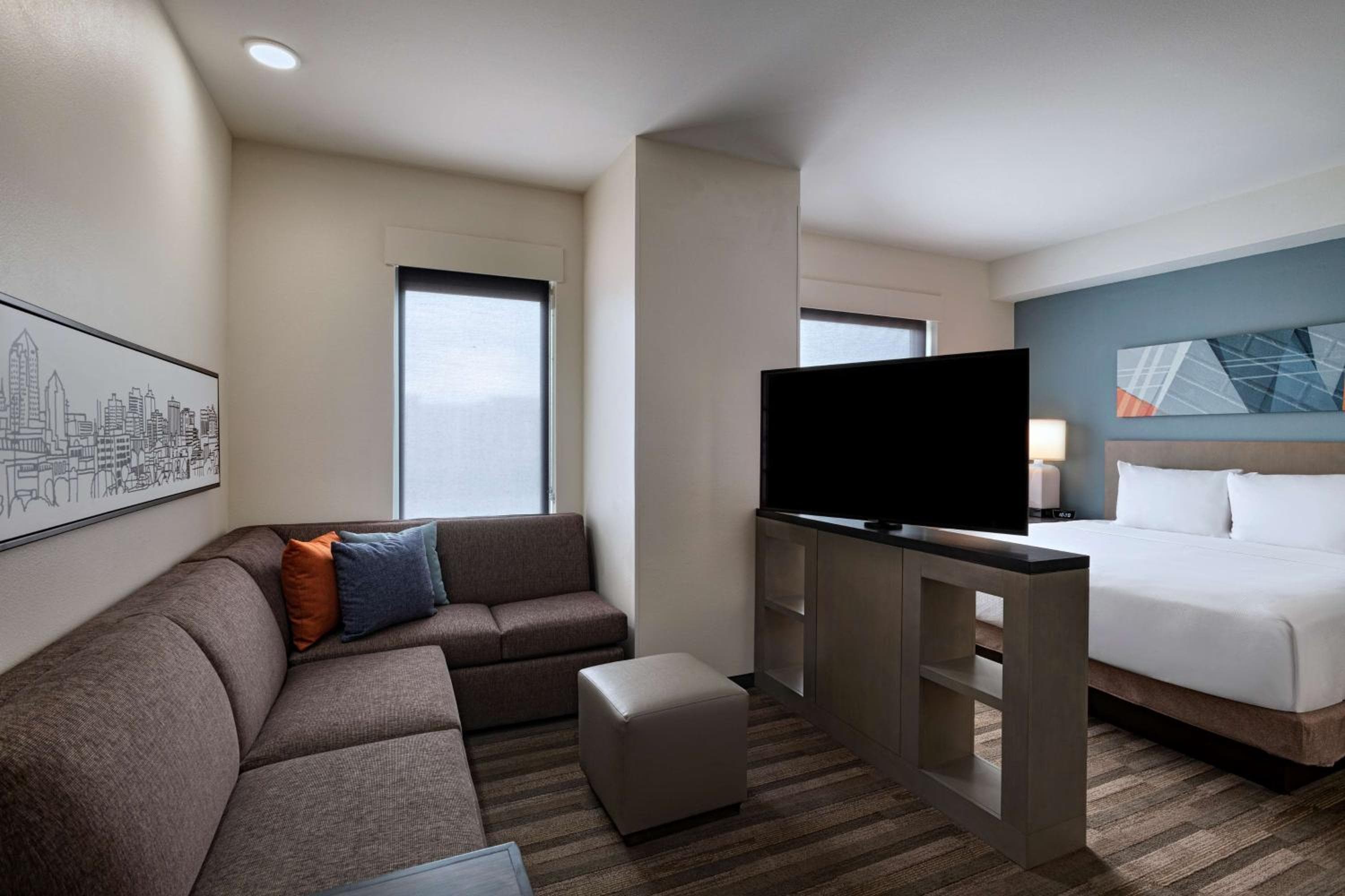 Hotel room at Hyatt House Carlsbad