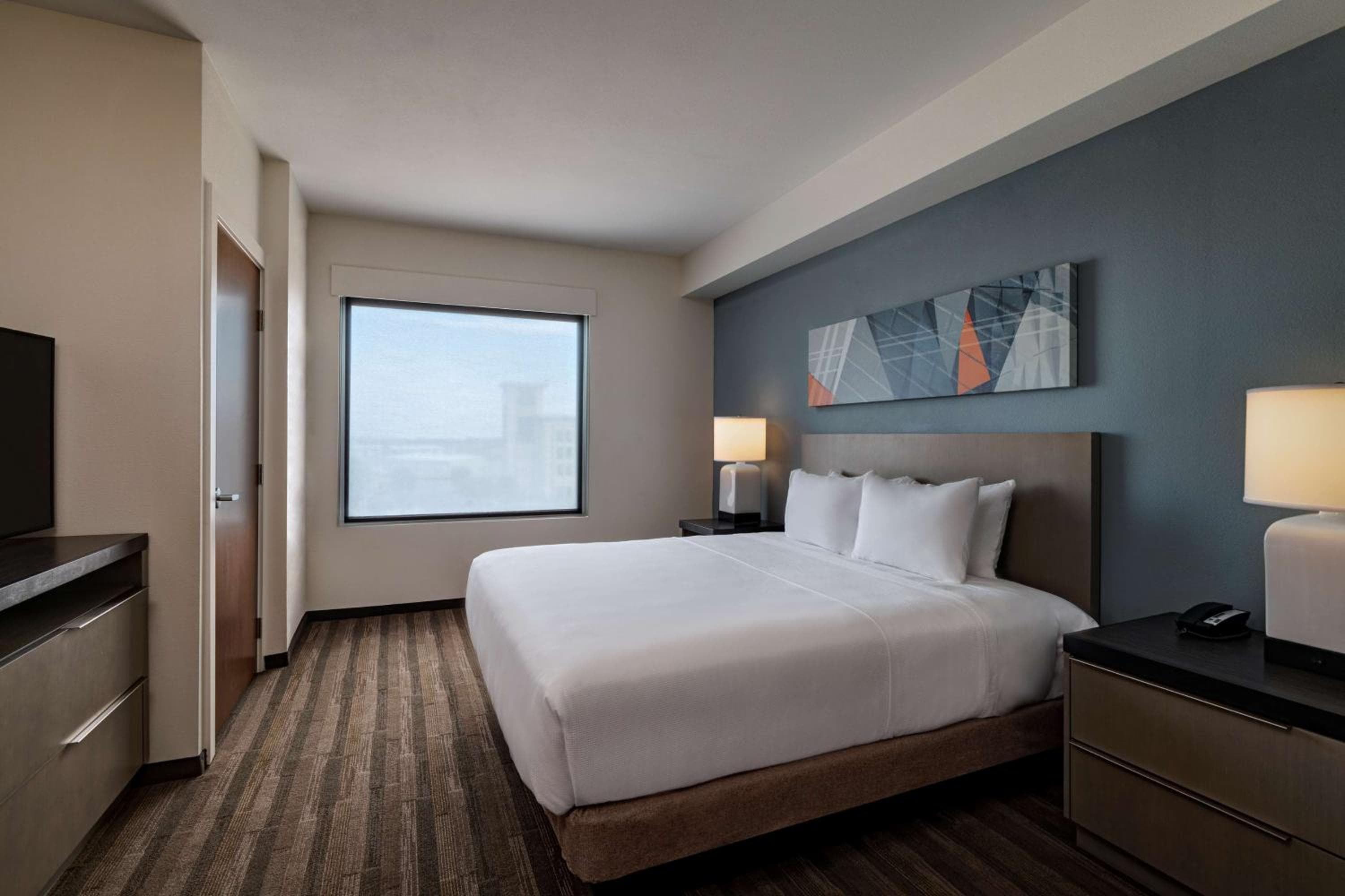 Hotel room at Hyatt House Carlsbad