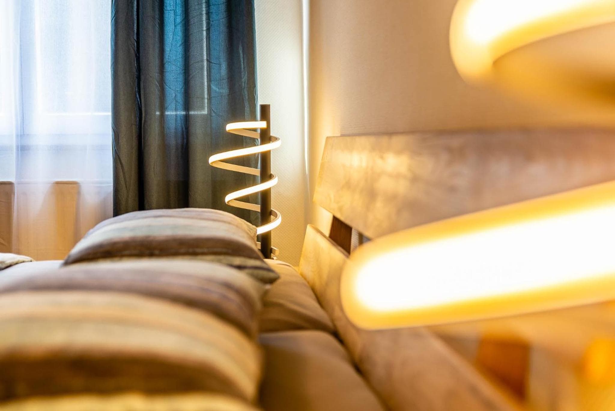 Bedroom at Gästehaus Jagsttal