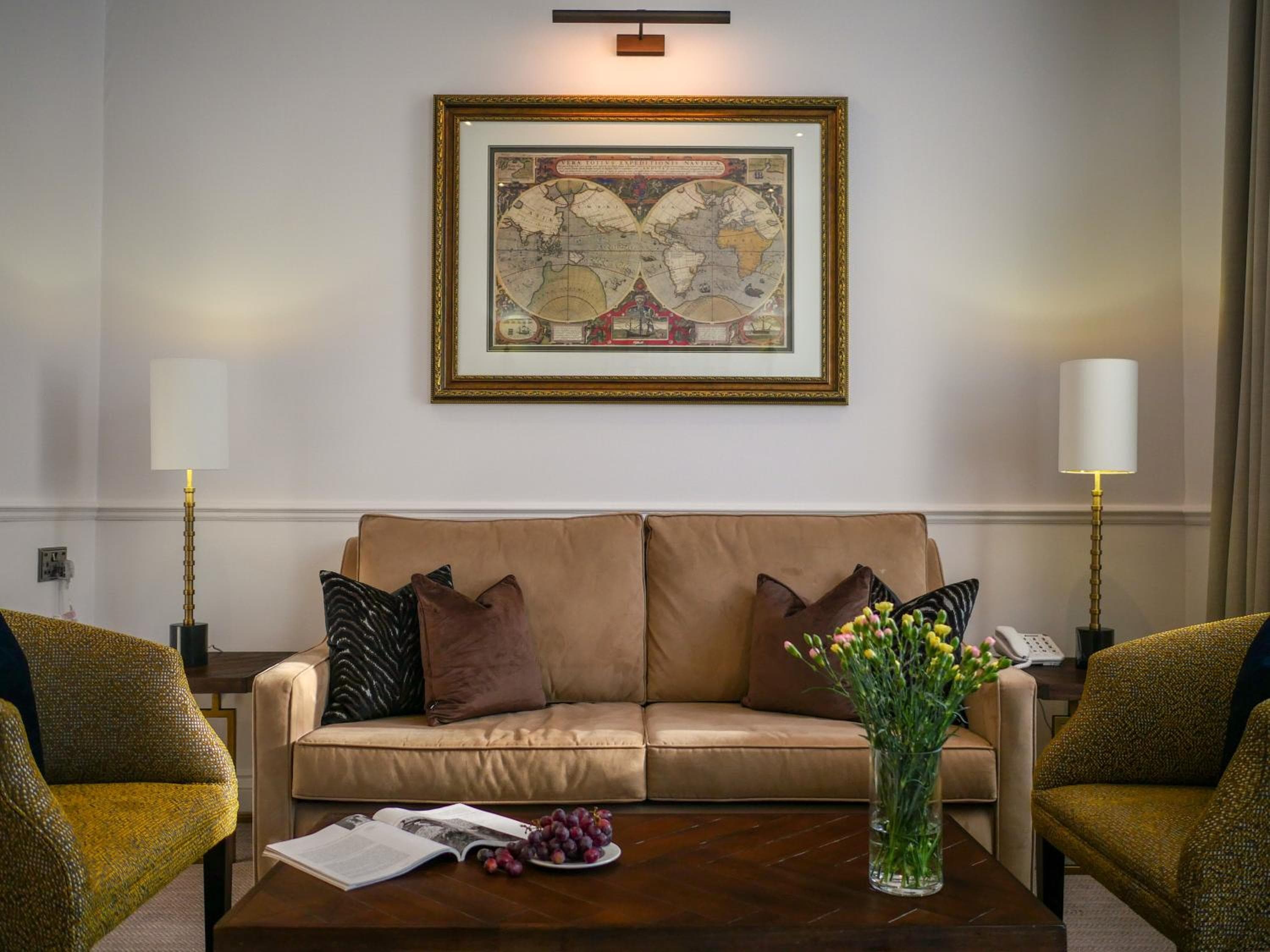 Living room at Collingham Serviced Apartments