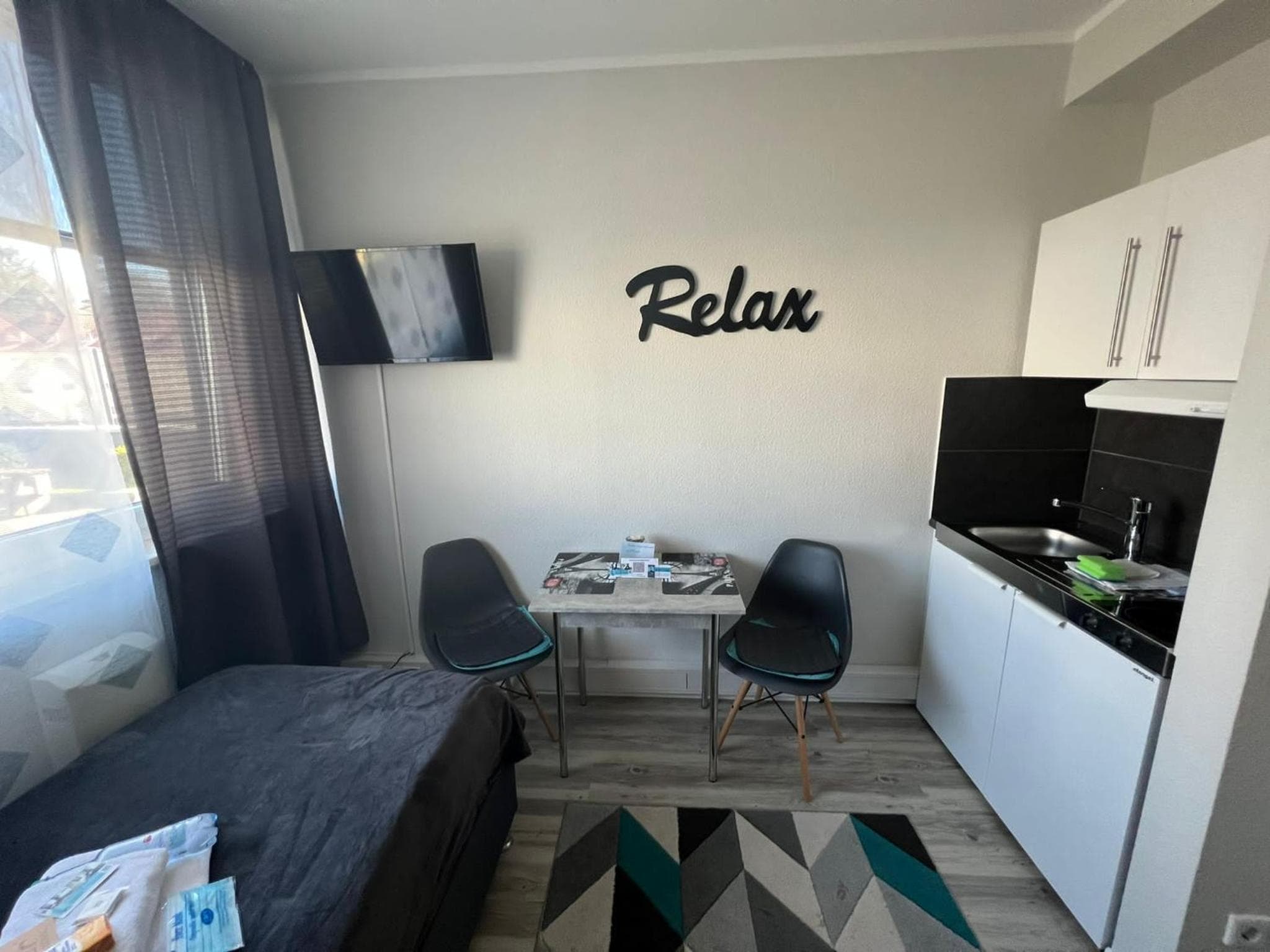 Hotel room at Business Appartement Mainz