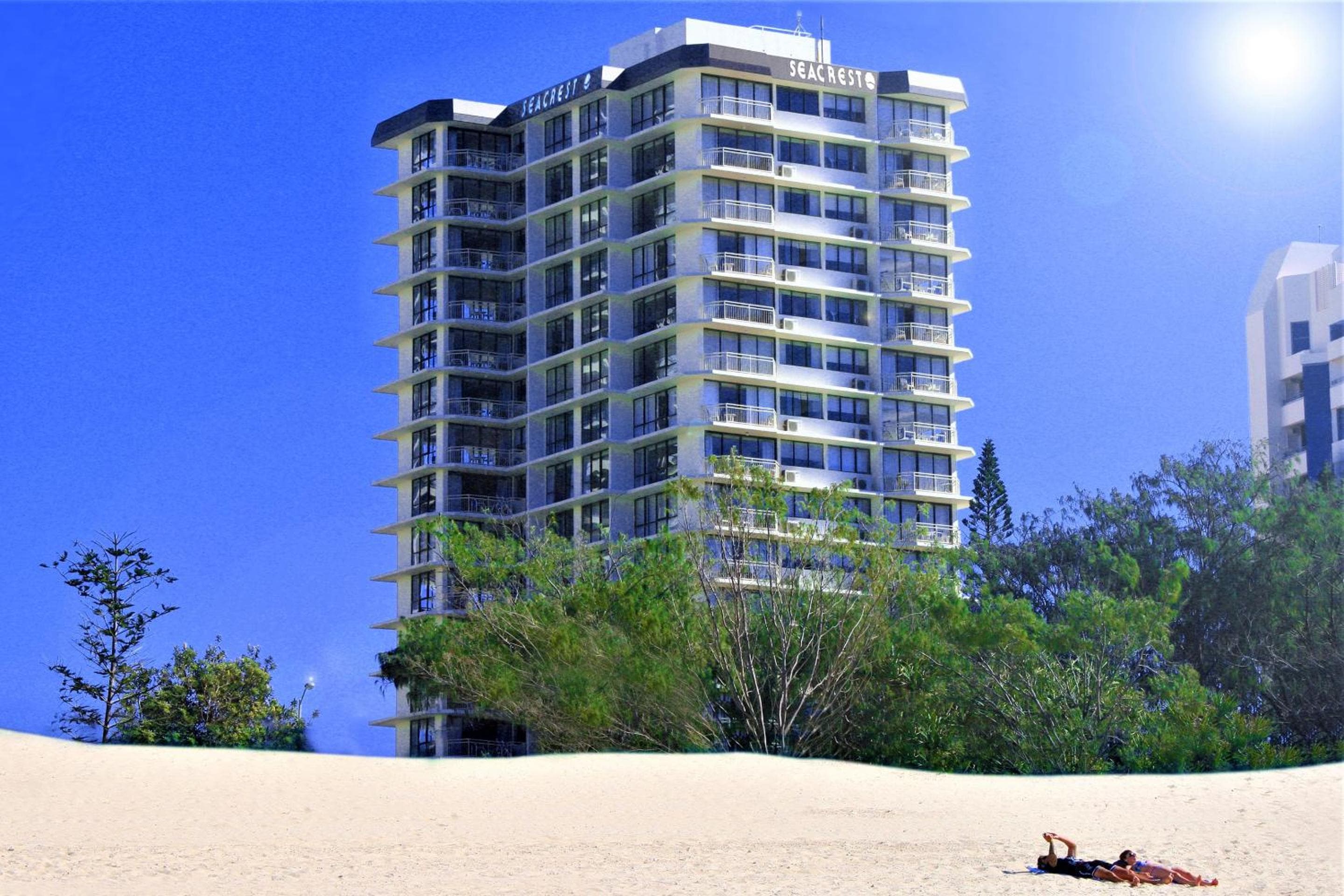 Building at Seacrest Beachfront Apartments Gold Coast