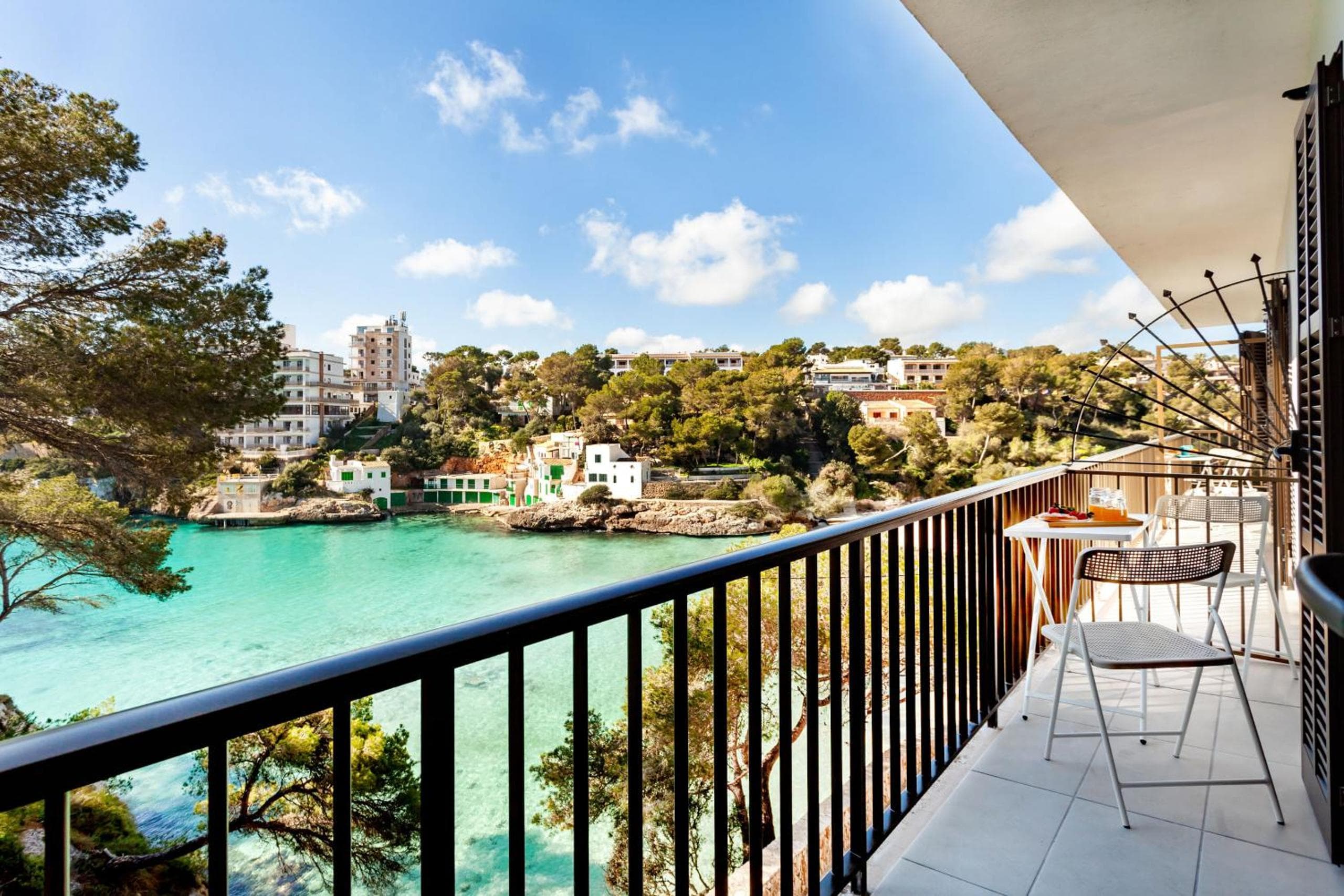 Balance & terrace at Apartamentos Drac by dracmallorca