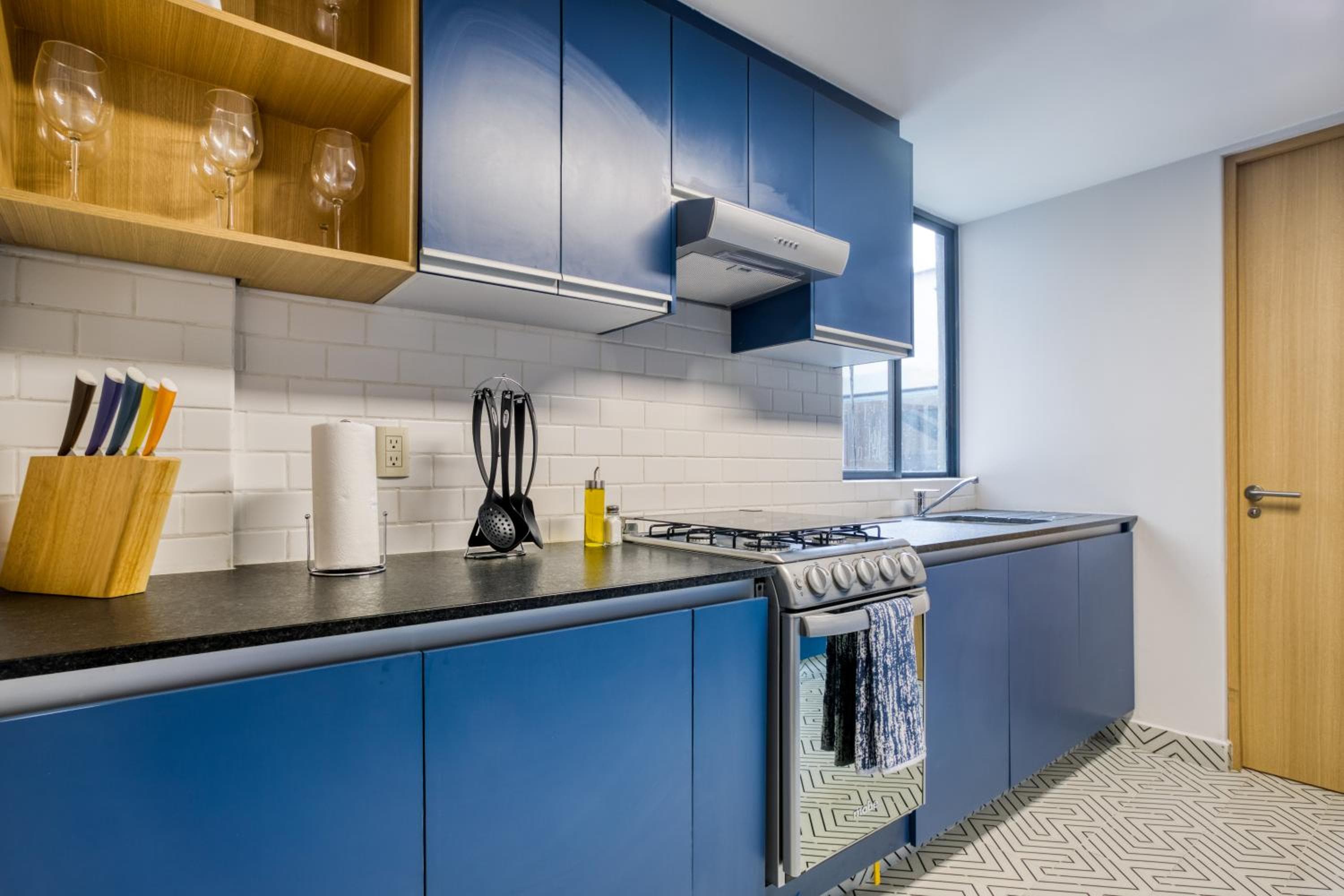 Kitchen at ULIV Polanco