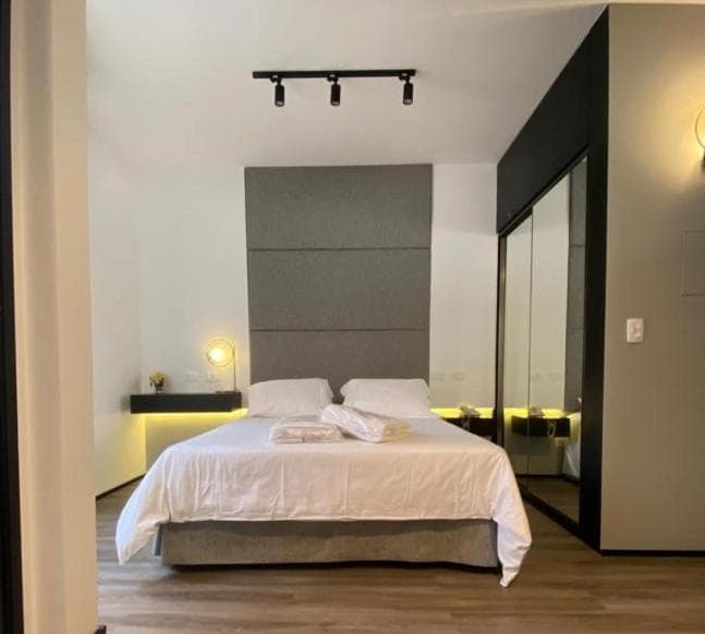 Hotel room at JP CRAUFORD HOSPEDAGEM LORENA