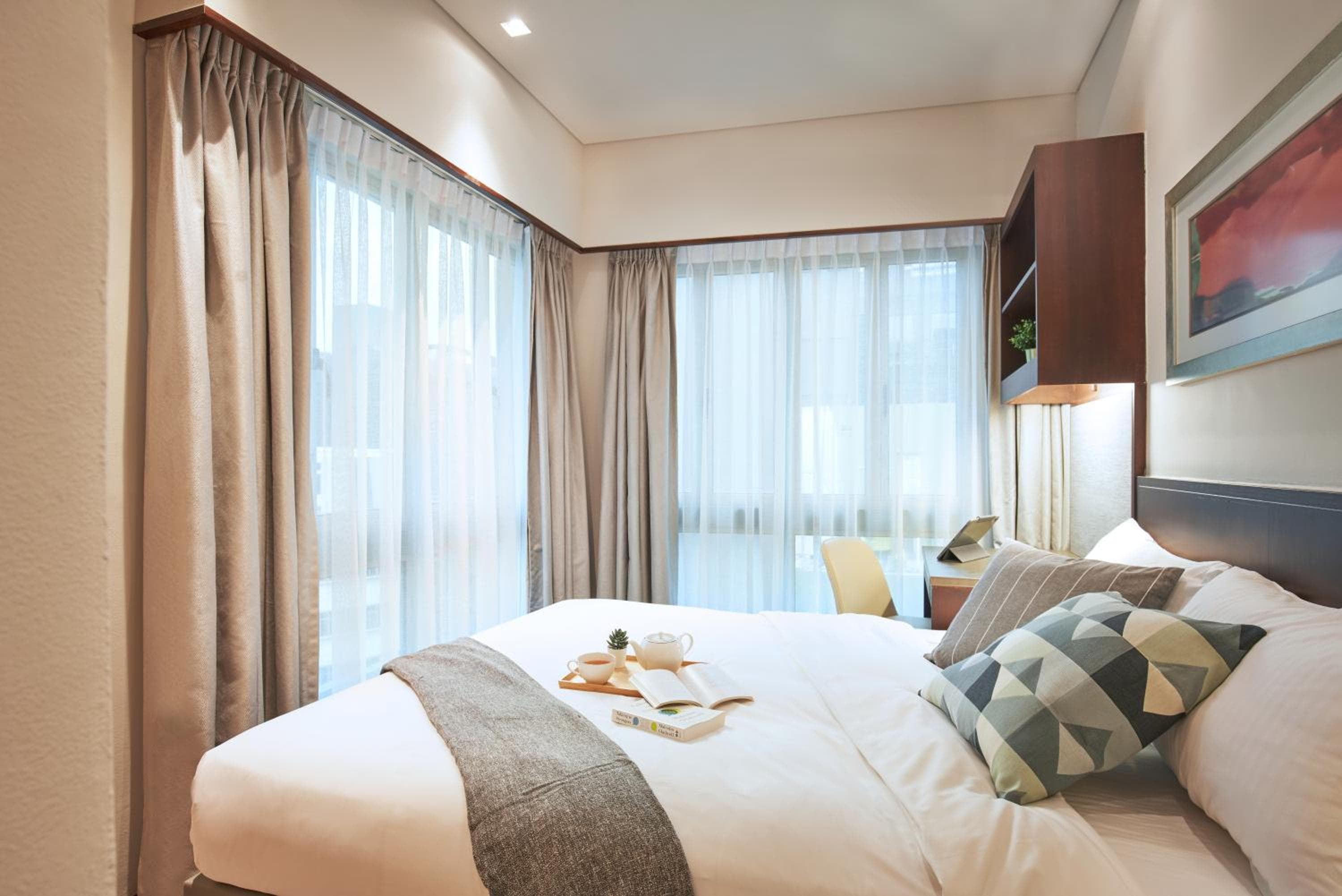Hotel room at Somerset Bencoolen Singapore