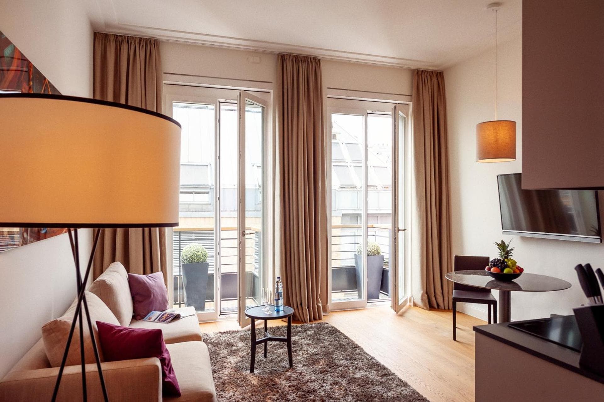 Hotel room at The Wellem Residences