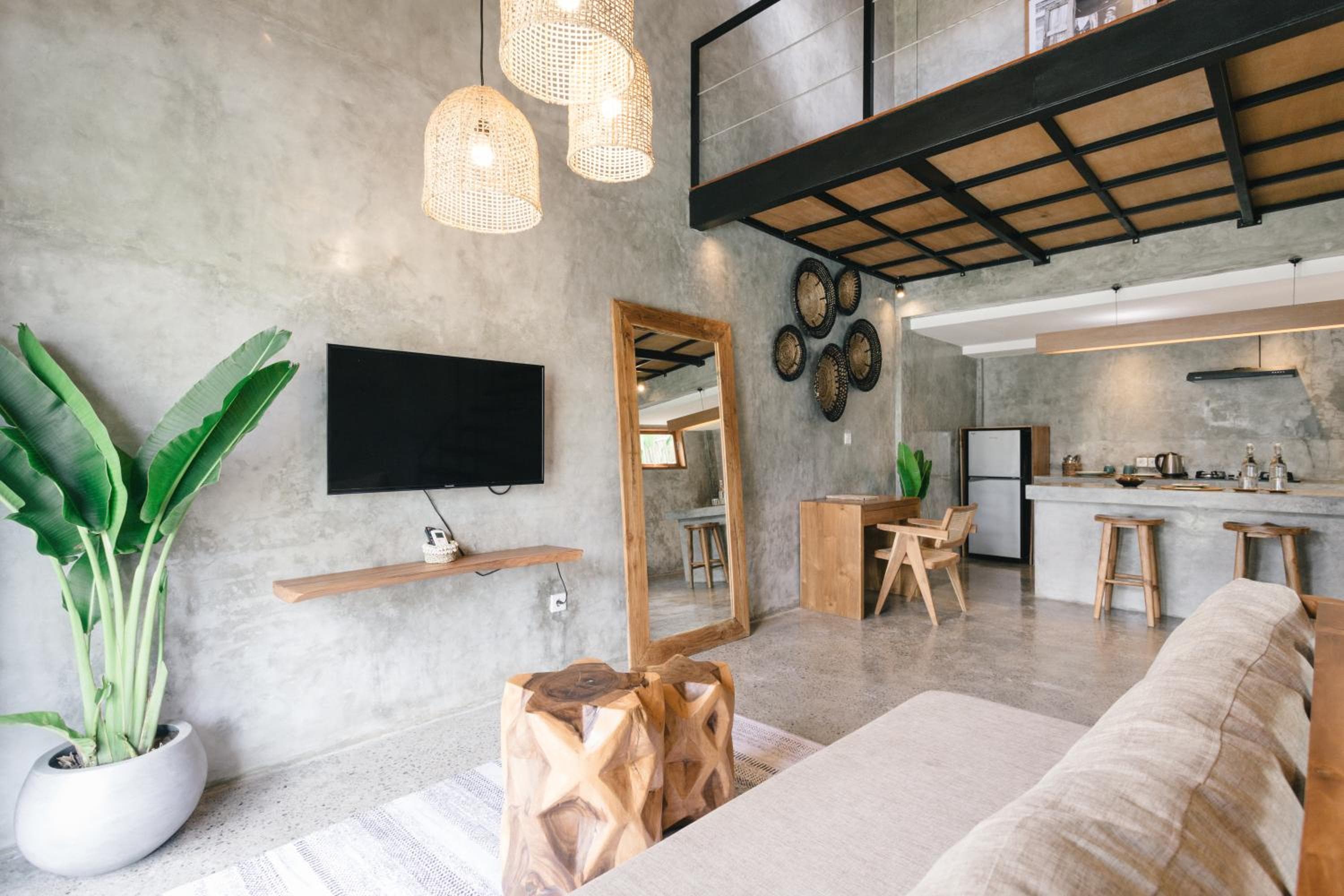 Hotel room at Kano Canggu Loft