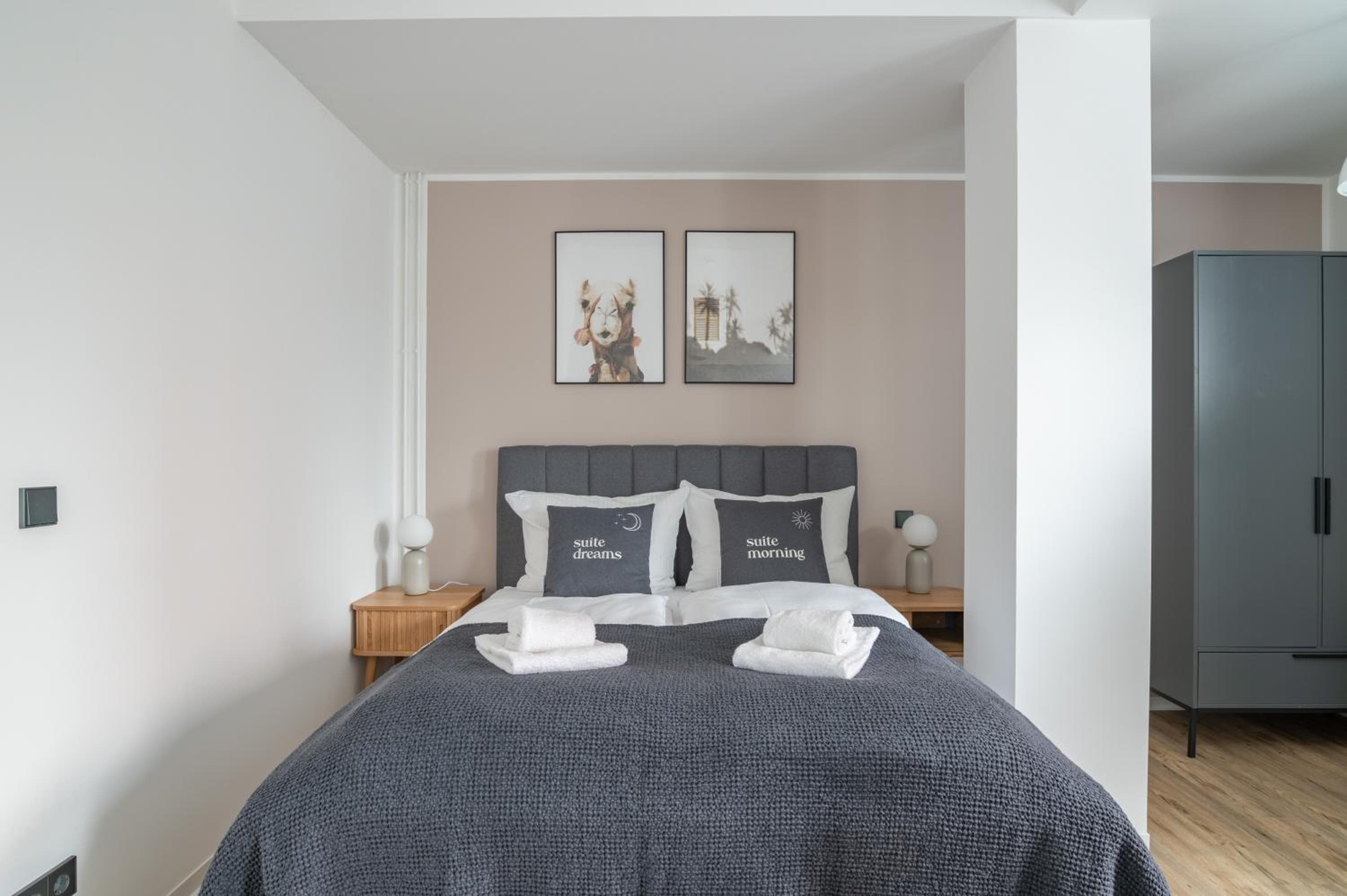 Hotel room at Limehome Salzgitter A-Schweitzer-Str