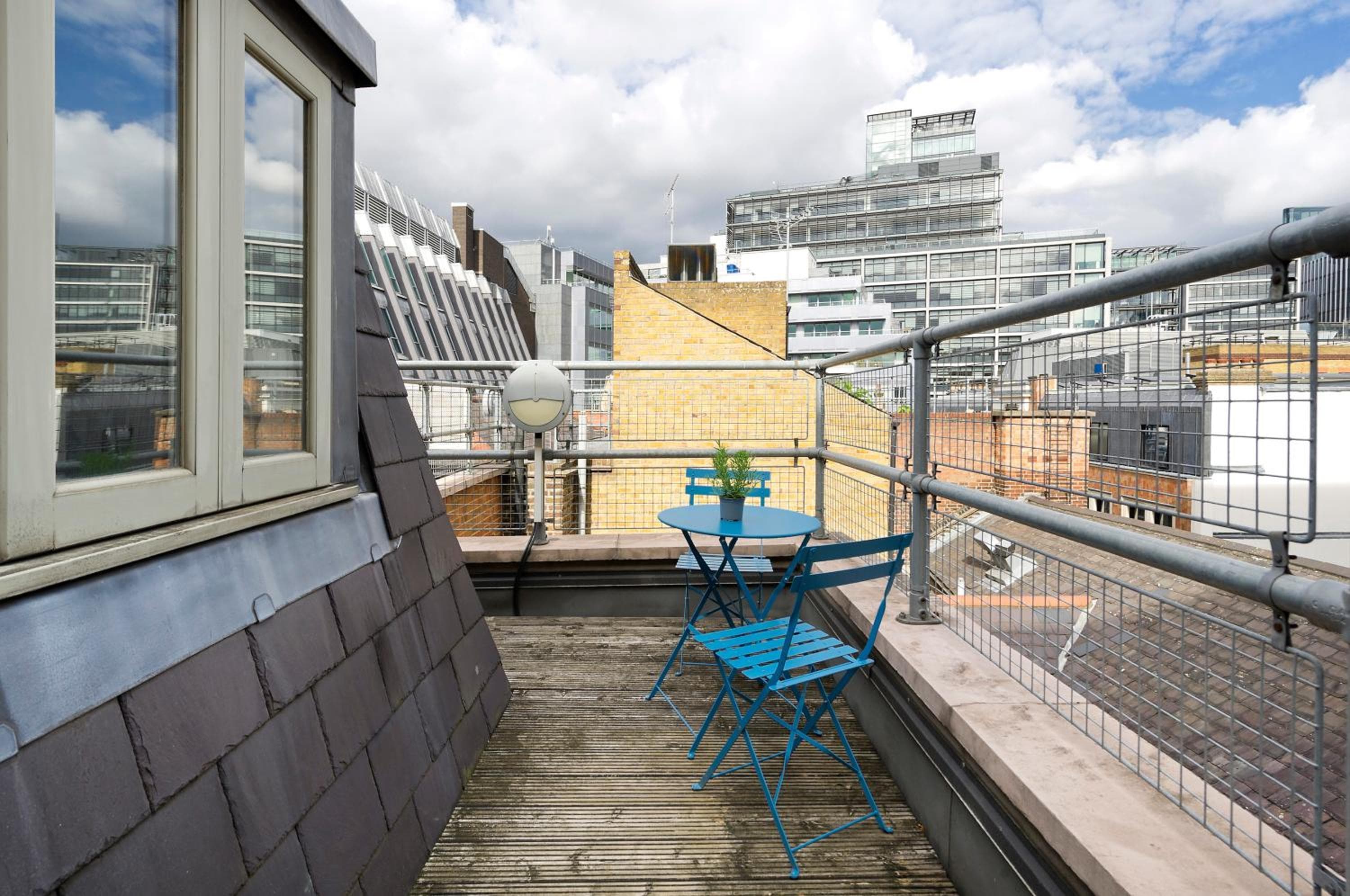 Balcony at Crane Court by City2Stay