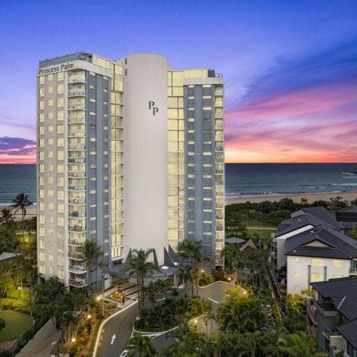 Princess Palm on the Beach, Gold Coast