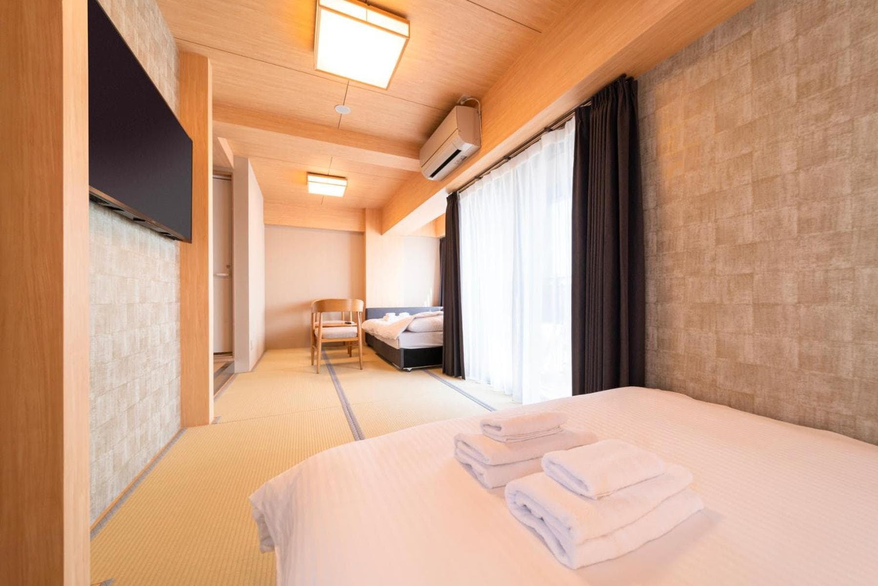 Hotel room at WELLSTAY Shinsekai Wakyo