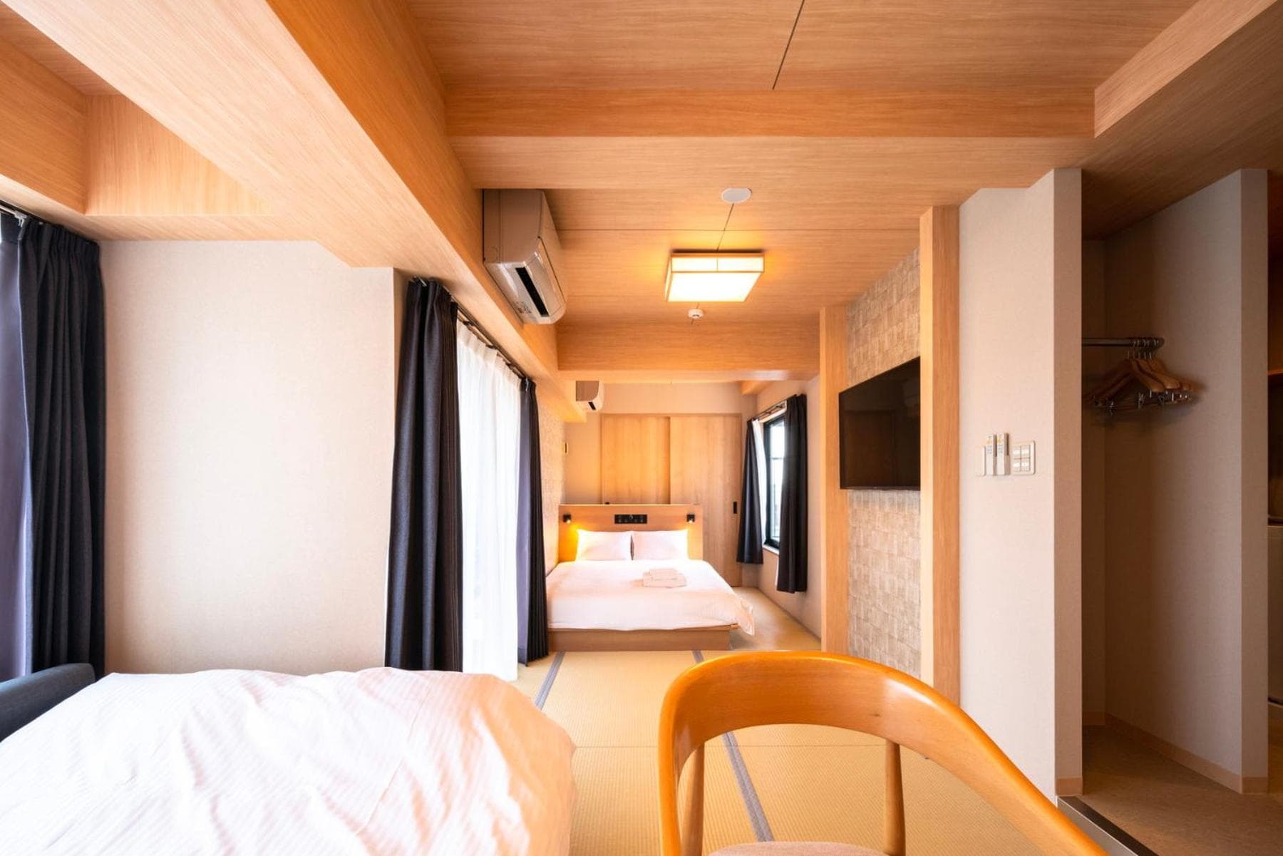Hotel room at WELLSTAY Shinsekai Wakyo