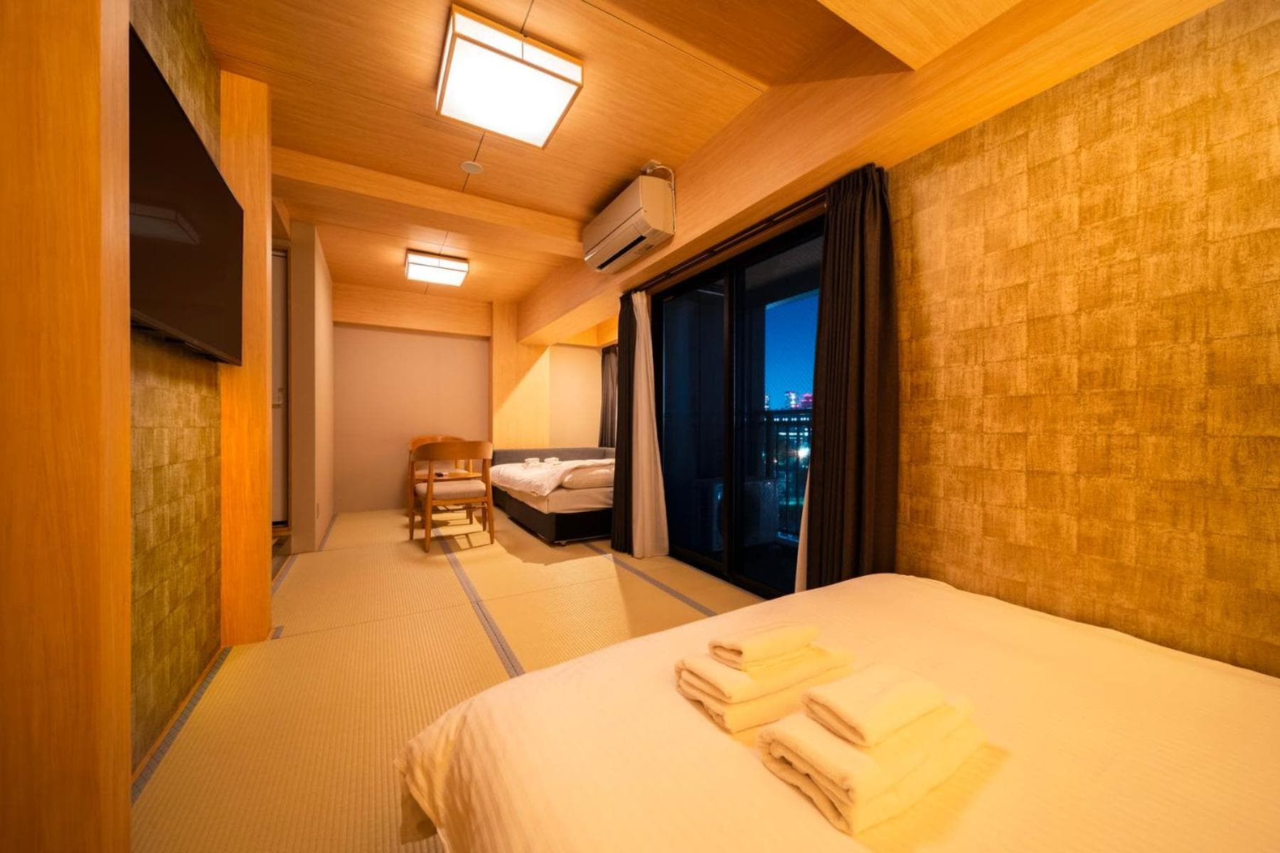 Hotel room at WELLSTAY Shinsekai Wakyo