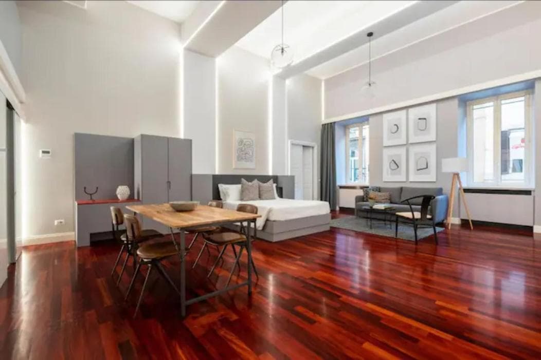 Hotel room at Croce Apartments