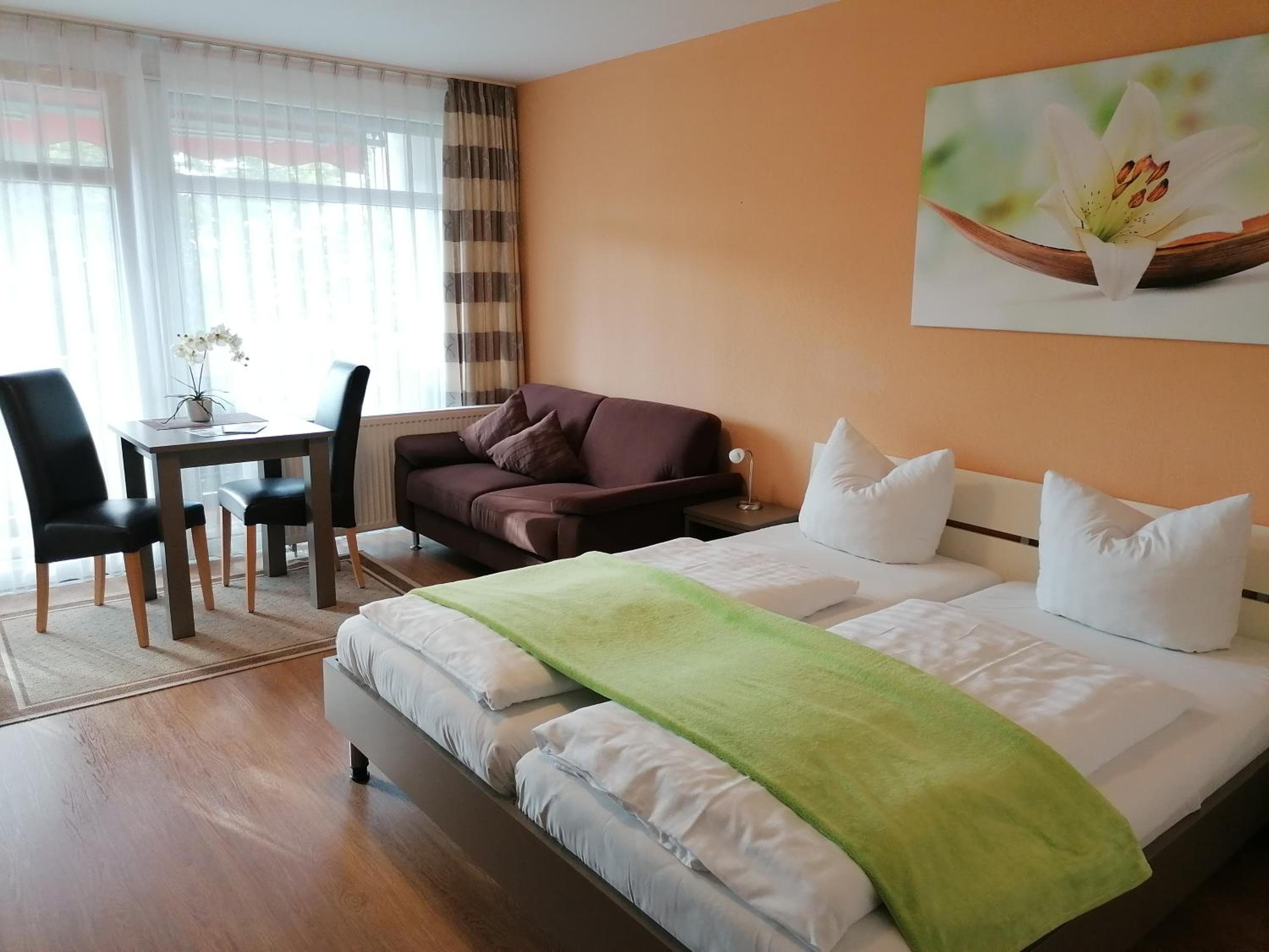 Hotel room at Appartementhaus Nürnberg