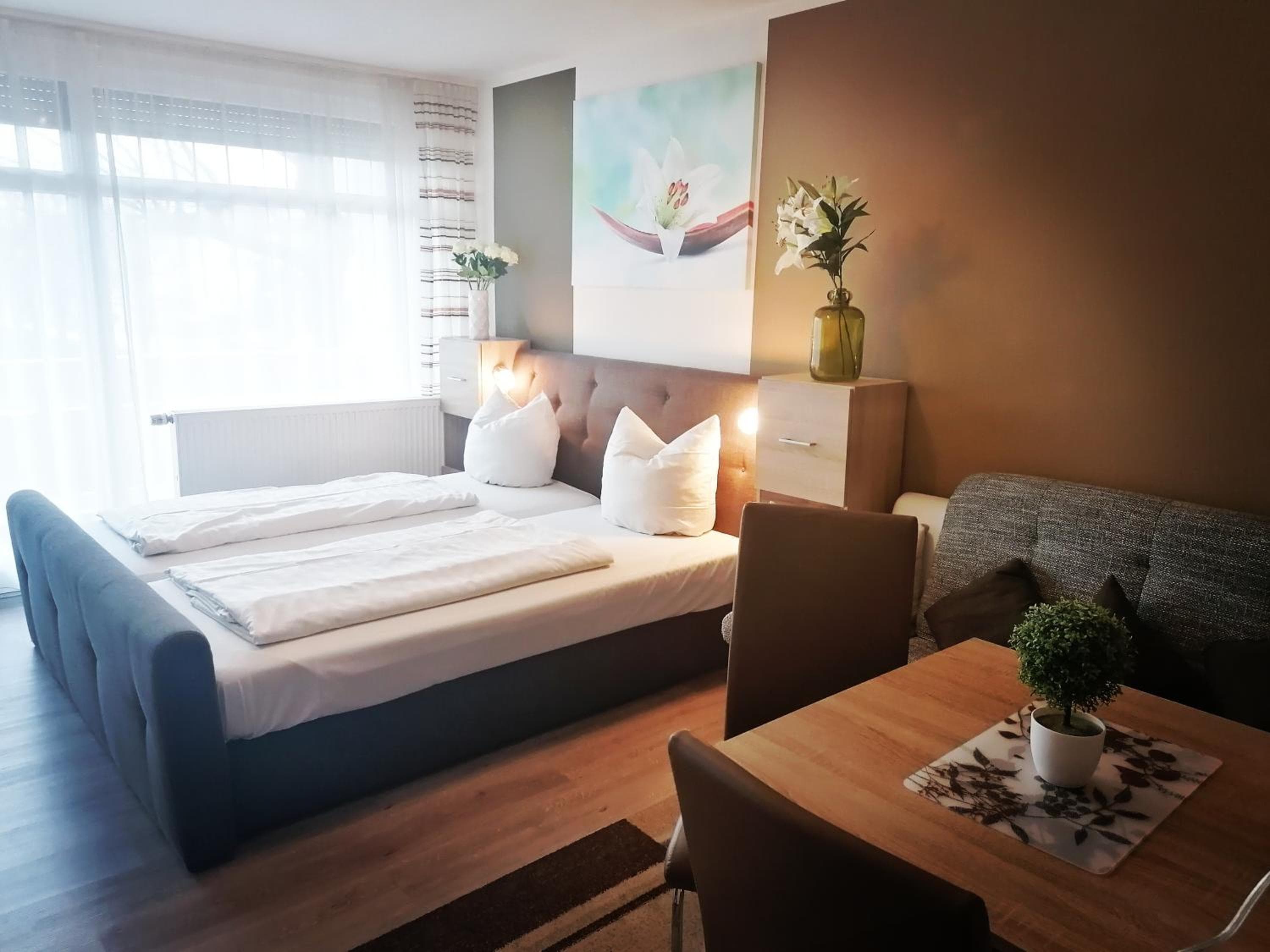 Hotel room at Appartementhaus Nürnberg