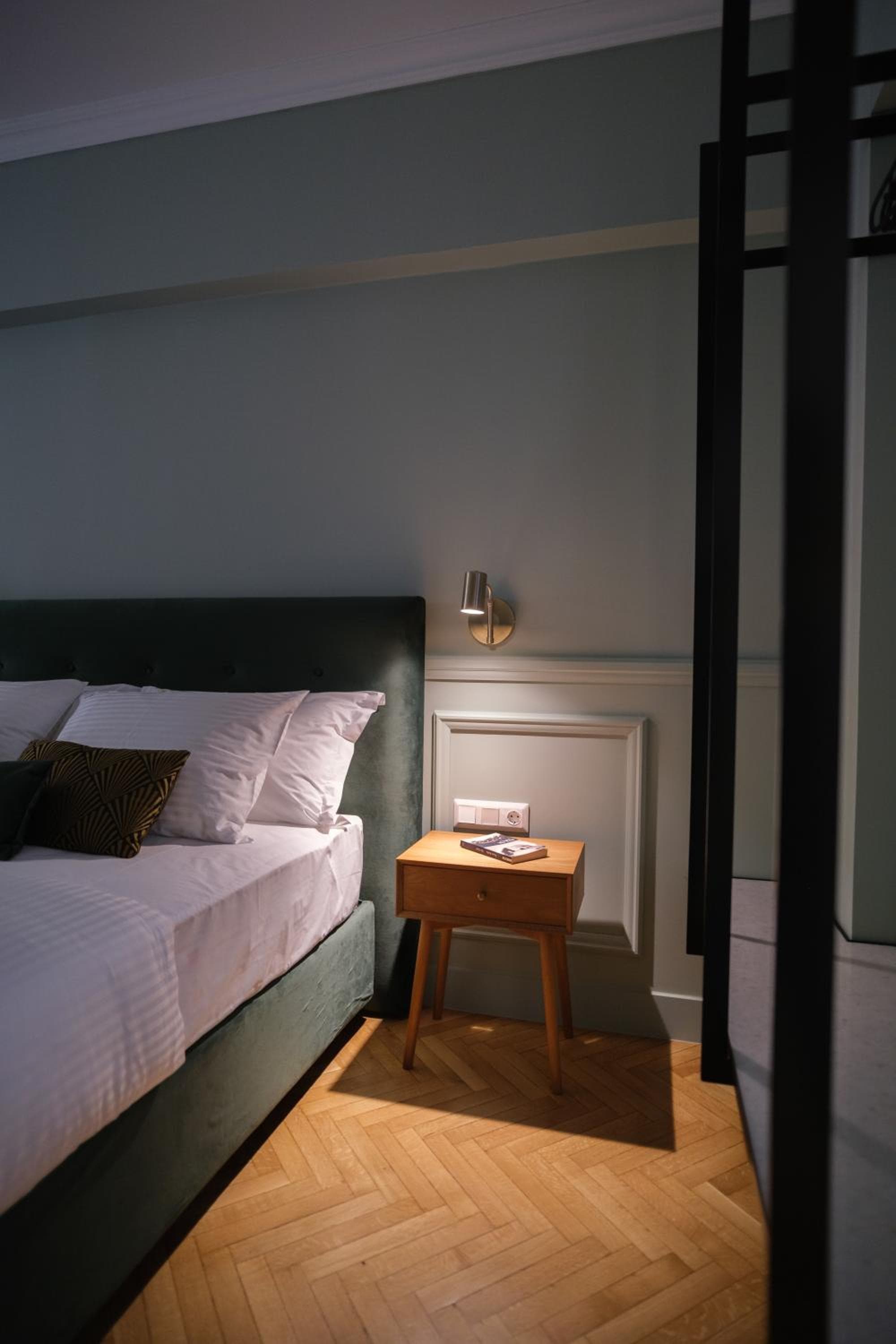 Bedroom at K23 Color Suites