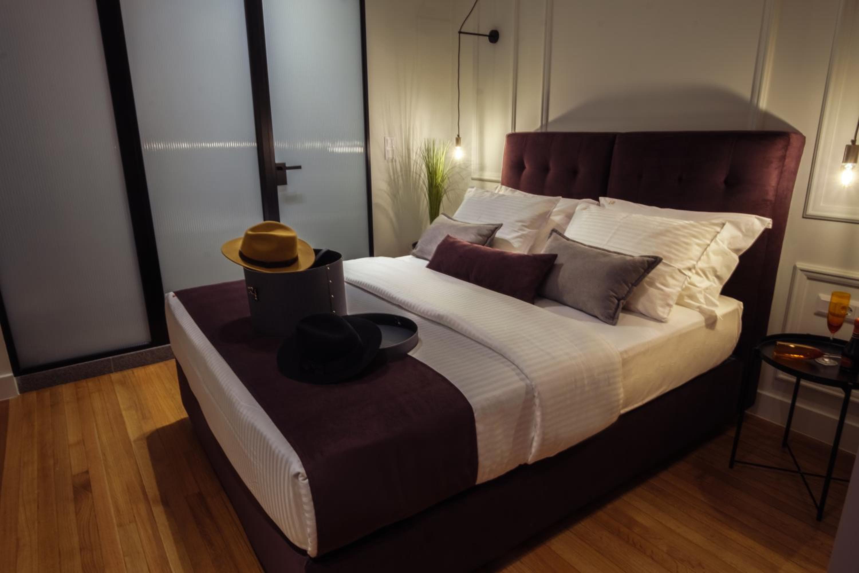Bedroom at K23 Color Suites