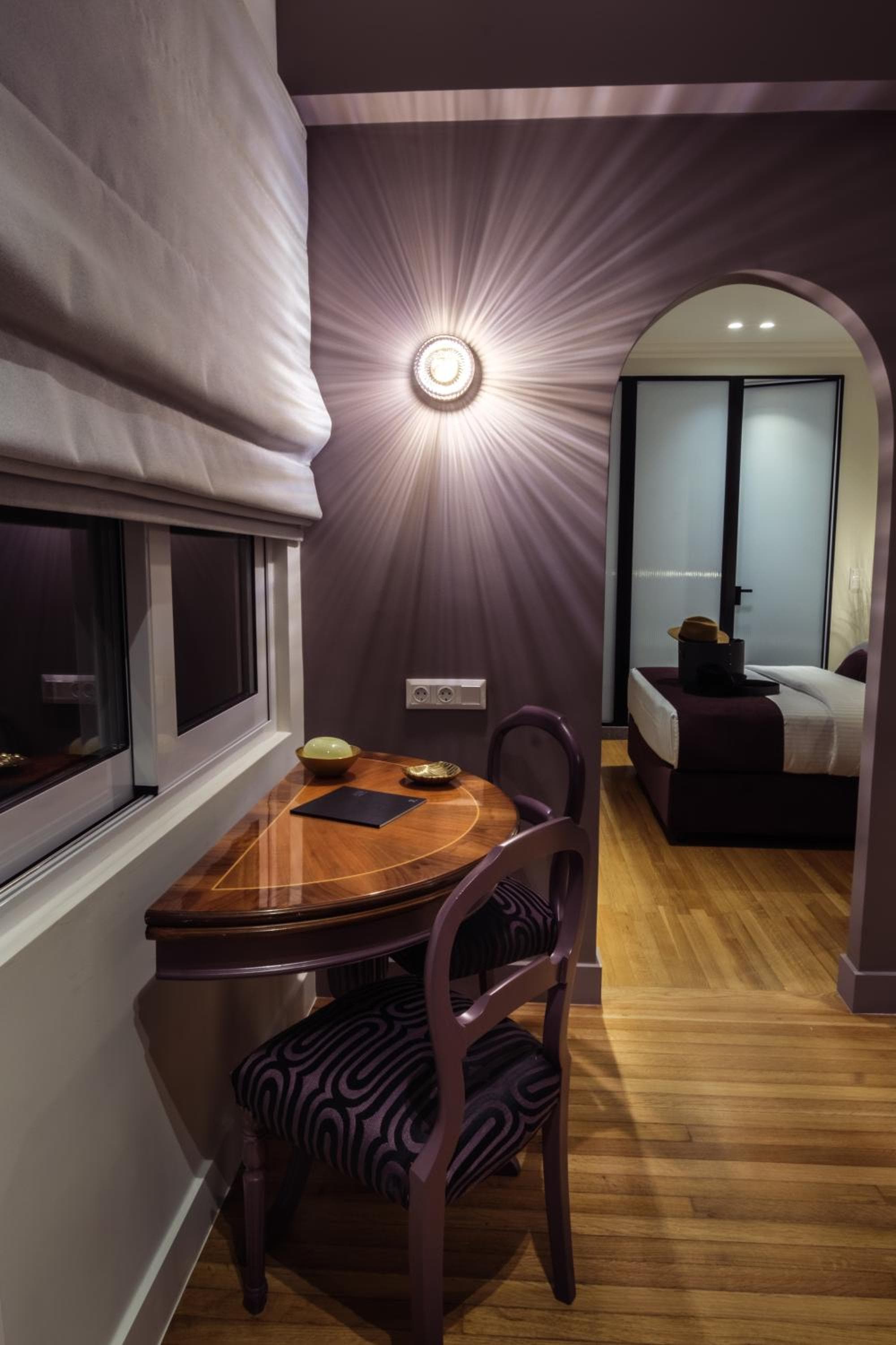 Bedroom at K23 Color Suites