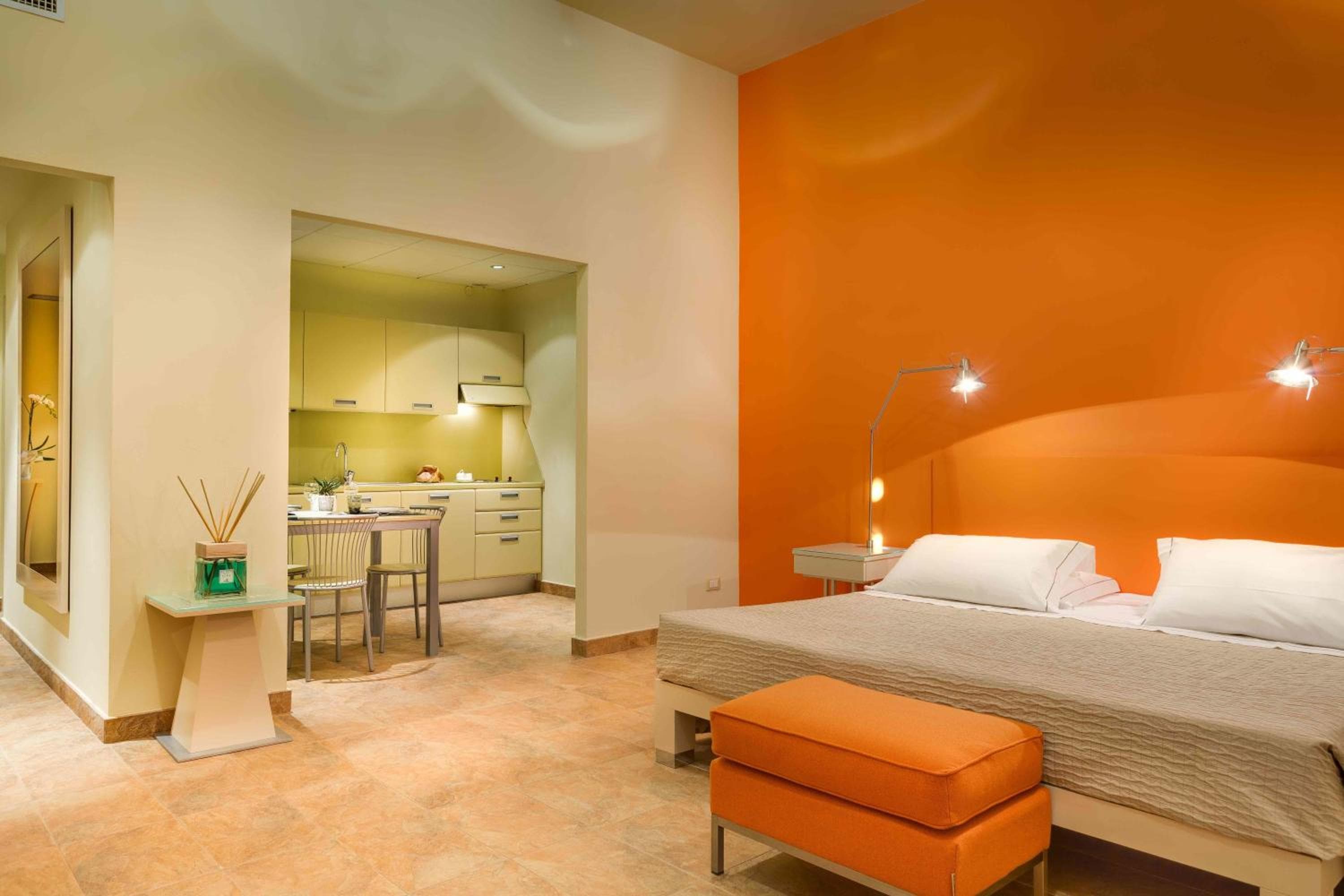 Hotel room at PopArtment