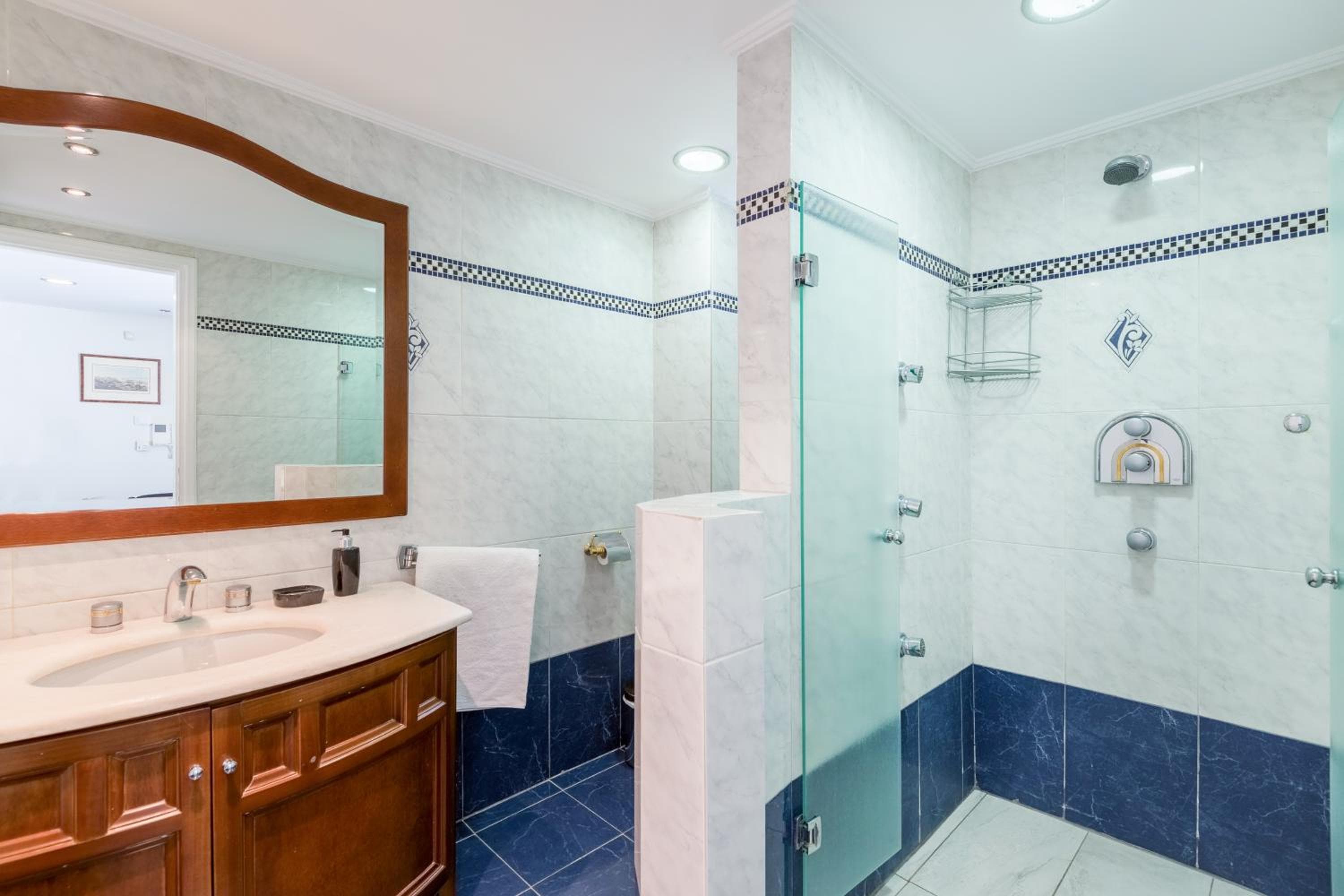 Bathroom at Arditou Akropolis Apartments-Suites