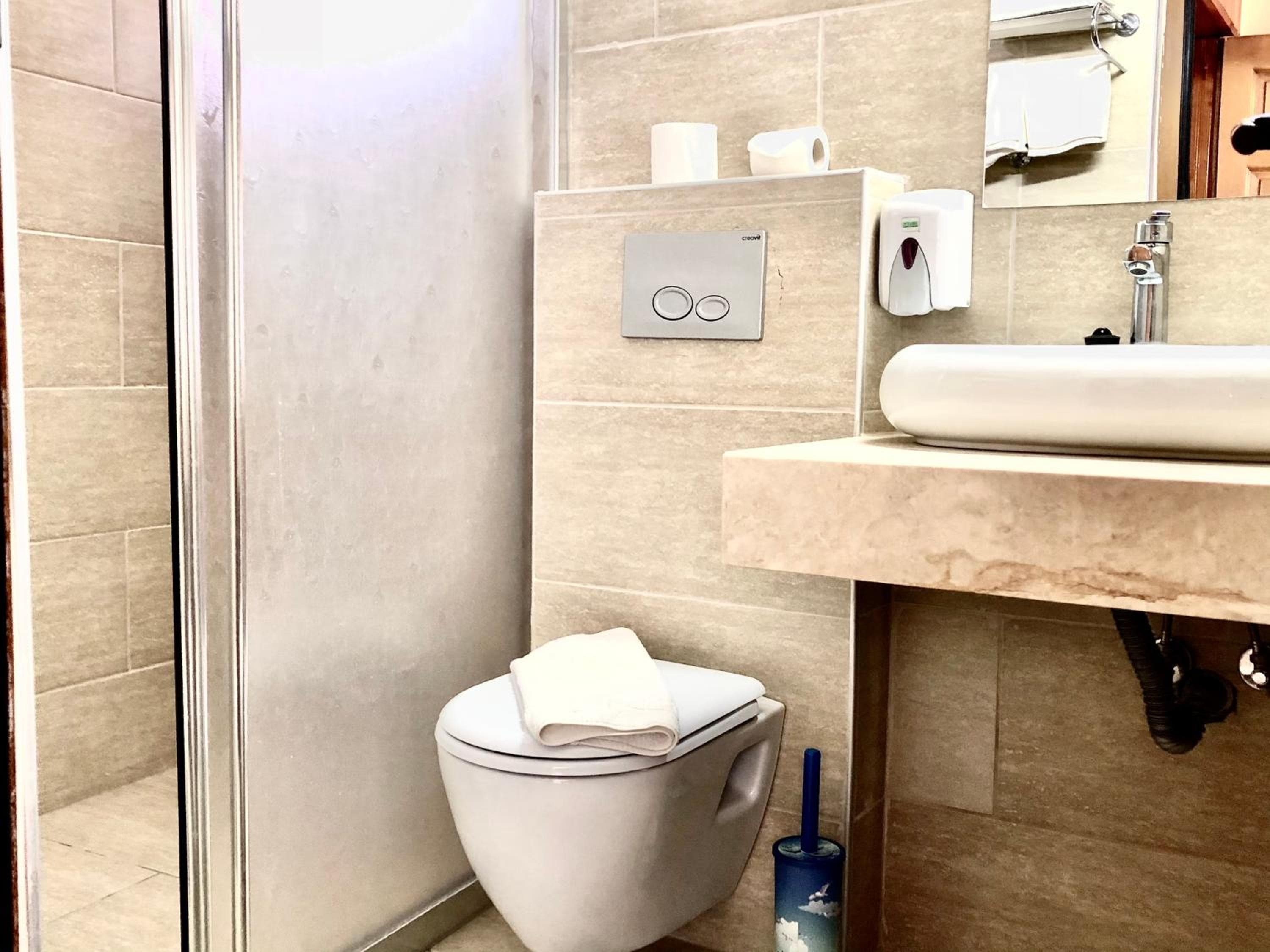 Bathroom at Ten Apart Hotel