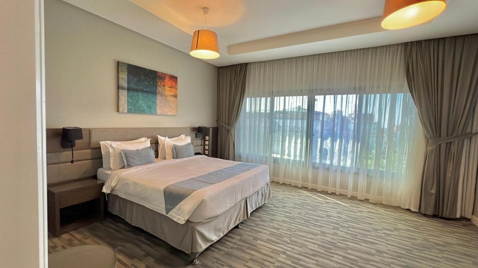 Hotel room at Loren Served Apartments Al corniche - Economic