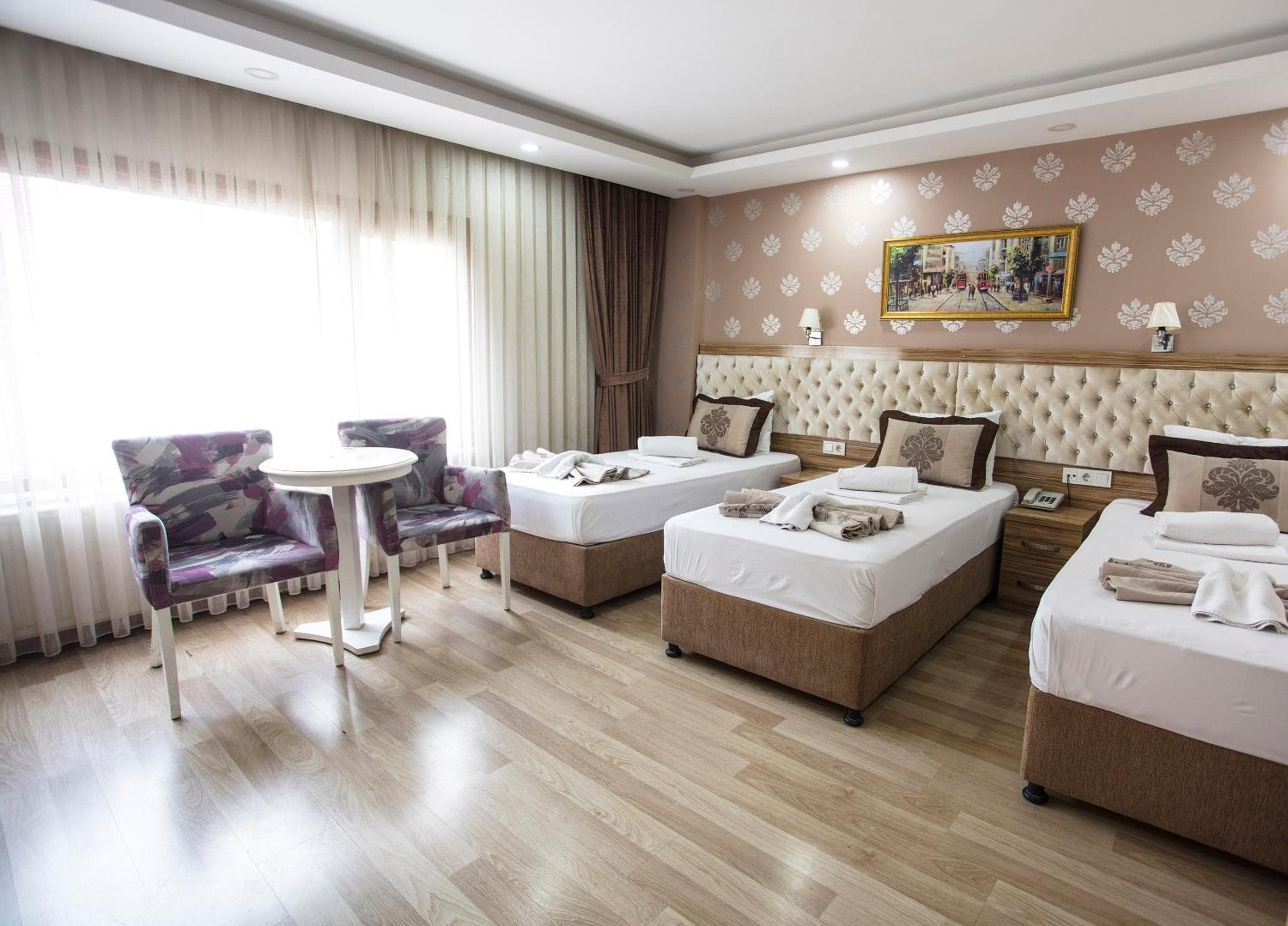 Hotel room at Grand Bagoz Hotel