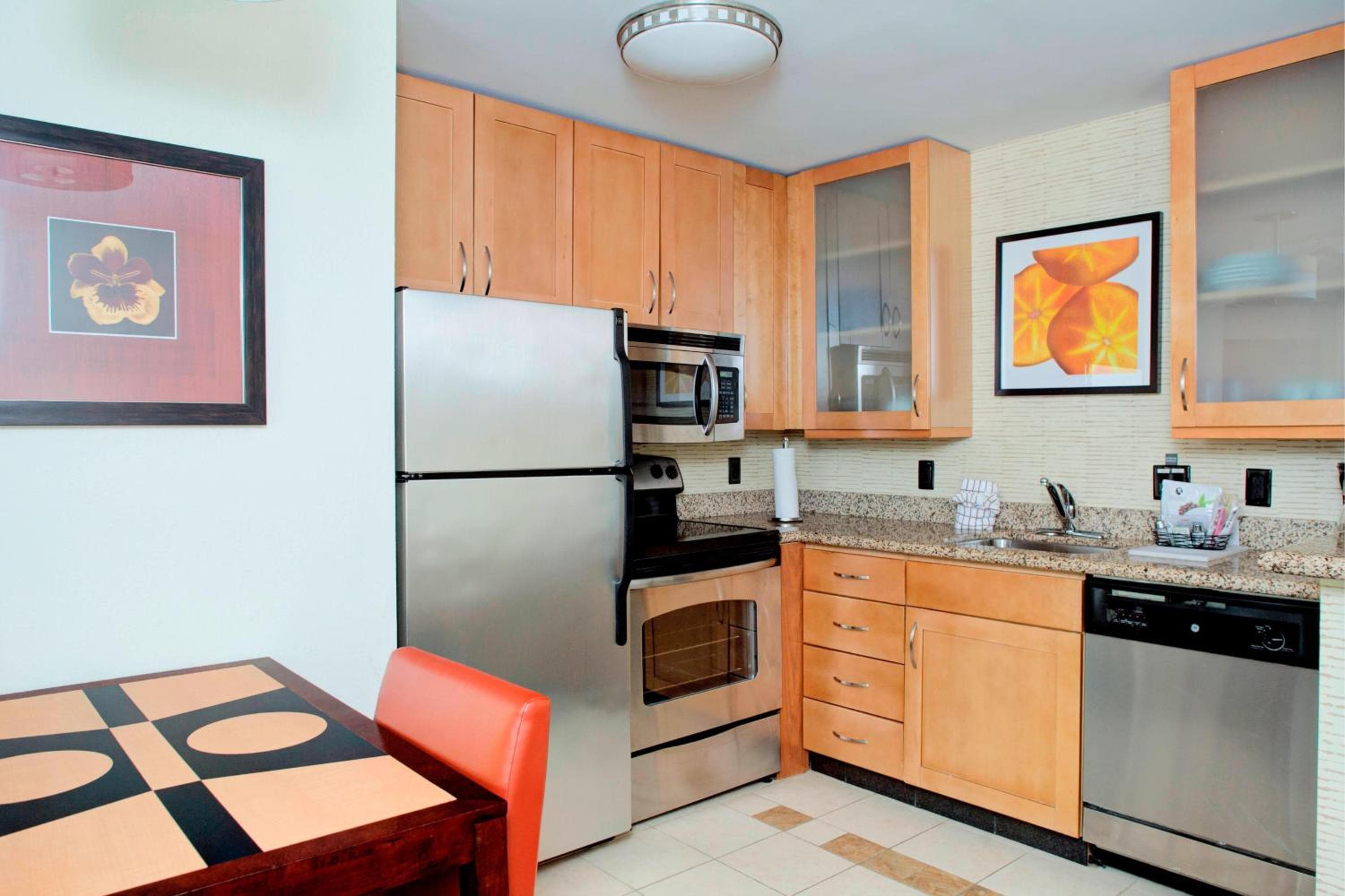 Kitchen at Residence Inn by Marriott Richmond Chester