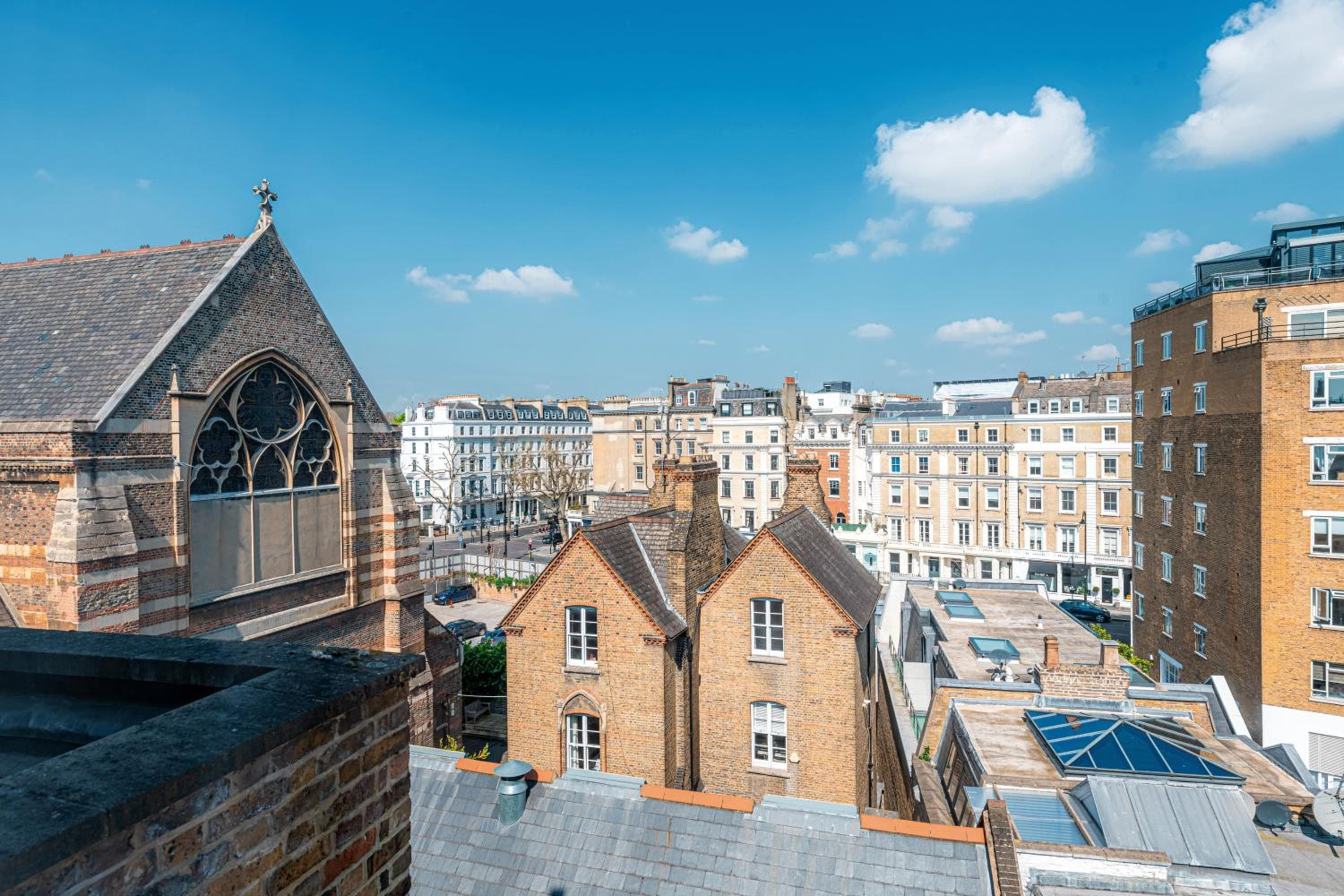 Roof at Manson Place Apartments