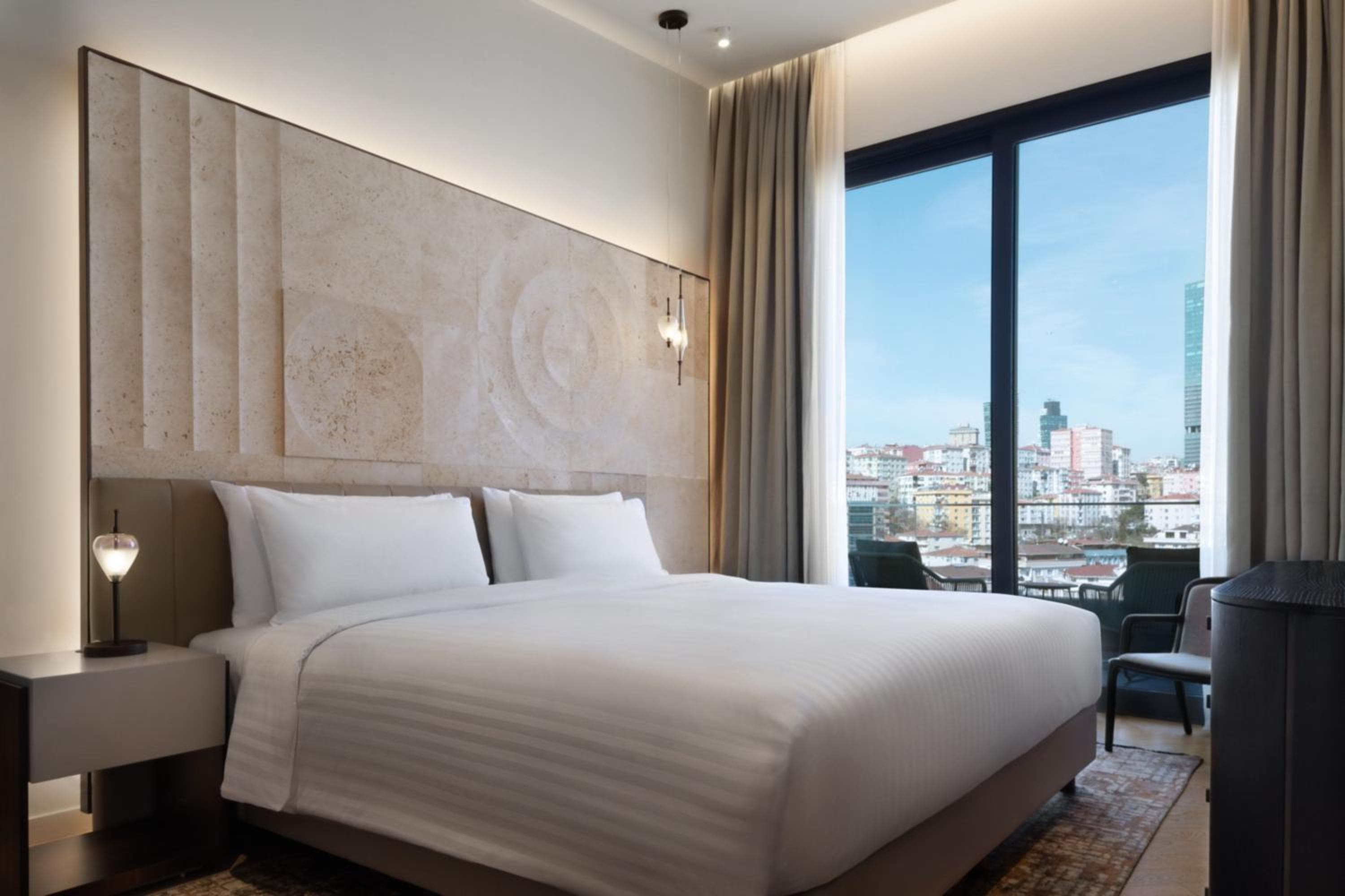 Hotel room at Marriott Executive Apartments Istanbul Fulya