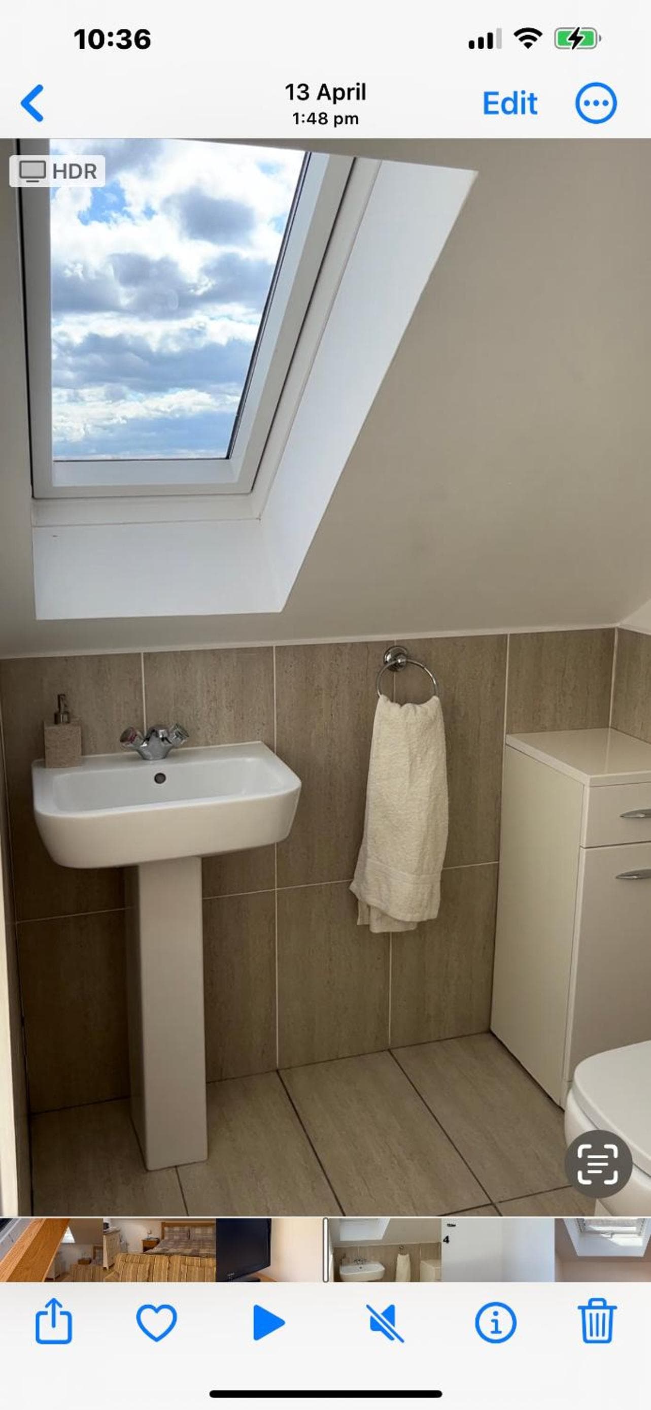 Bathroom at West Highland Way Rooms ED30002F