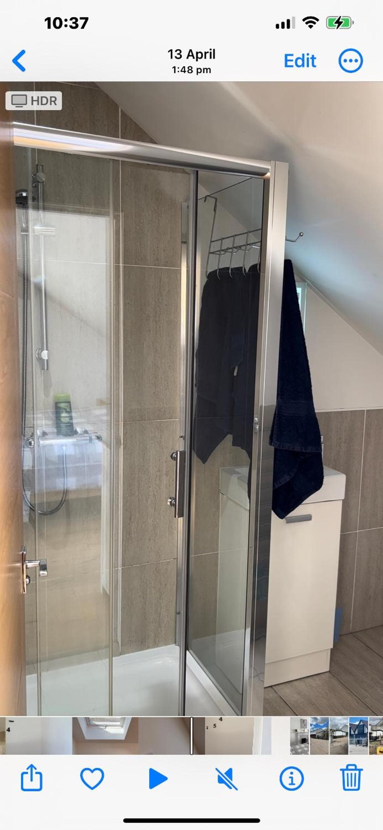 Bathroom at West Highland Way Rooms ED30002F