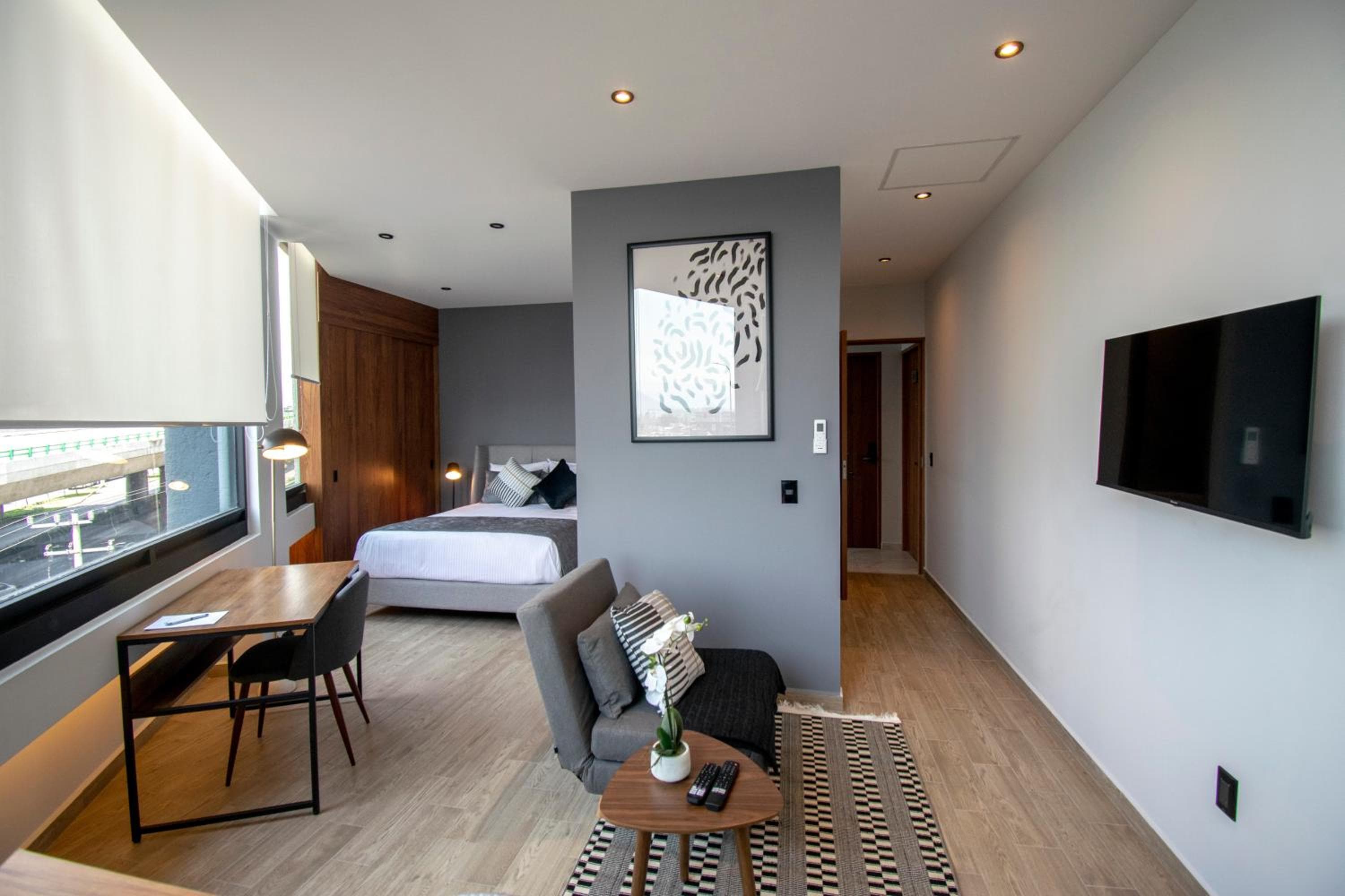 Hotel room at Punto Lofts Periférico Sur