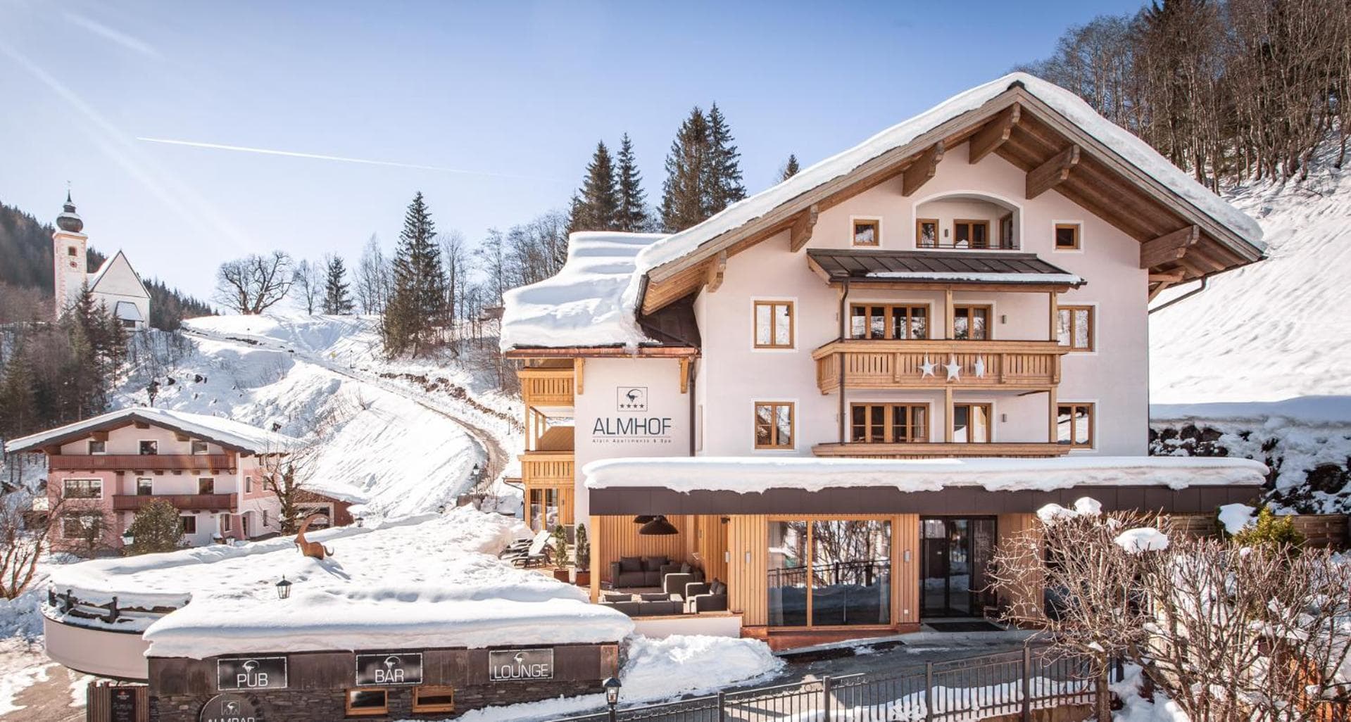 ALMHOF Alpin Apartments & Spa, Dienten am Hochkönig