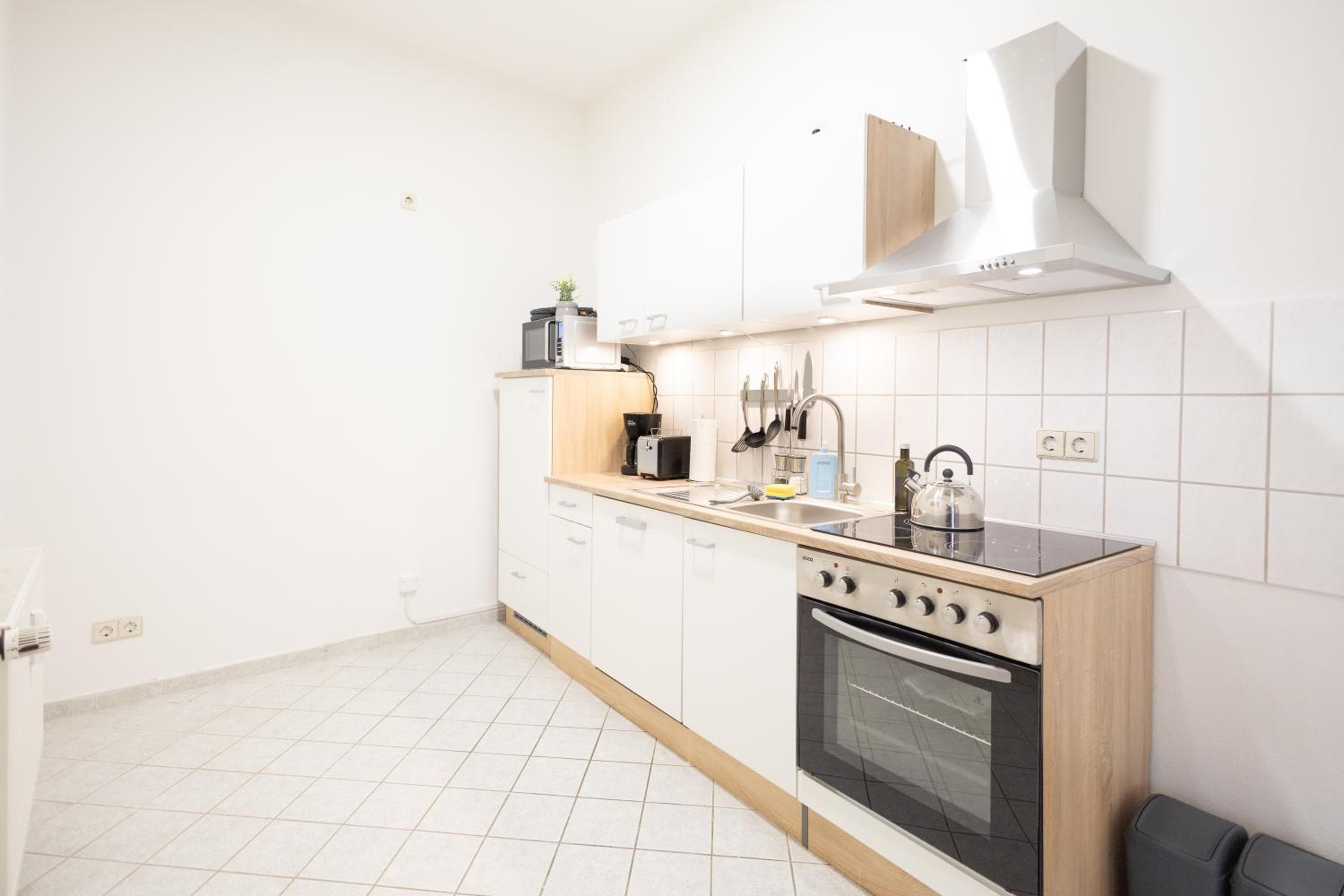 Kitchen at Apartments an der Oper - Innenstadt