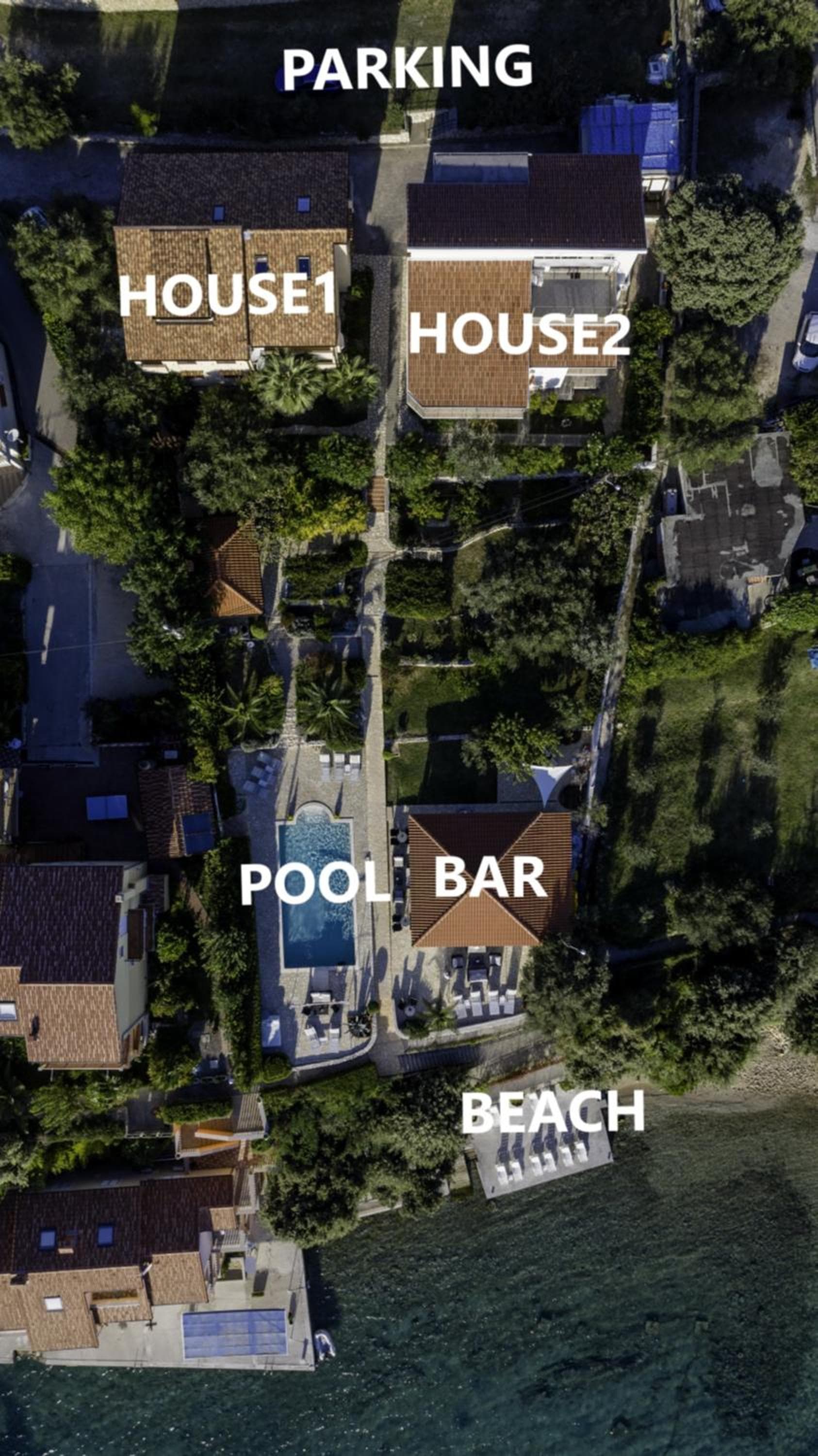 Apartments by the Beach with Pool and Lounge Beds - Miral Apartments, Supetarska Draga, photo 4