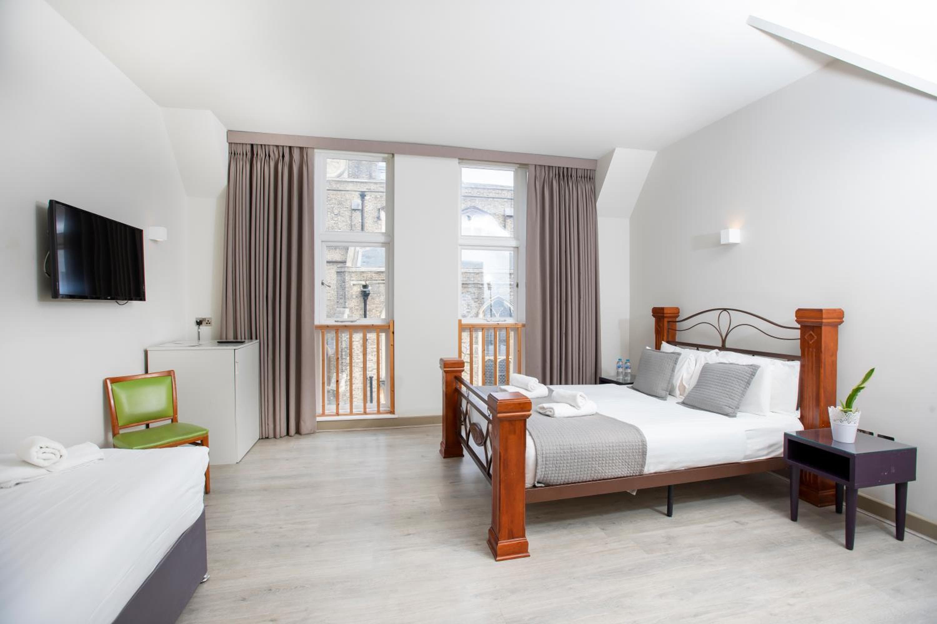 Hotel room at Arch Hotel