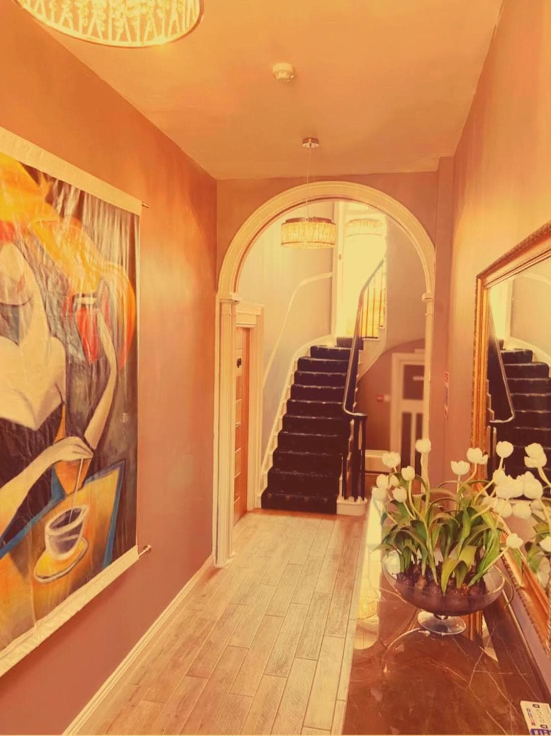 Recepcion & lobby at Halvard Apartments at Castletown